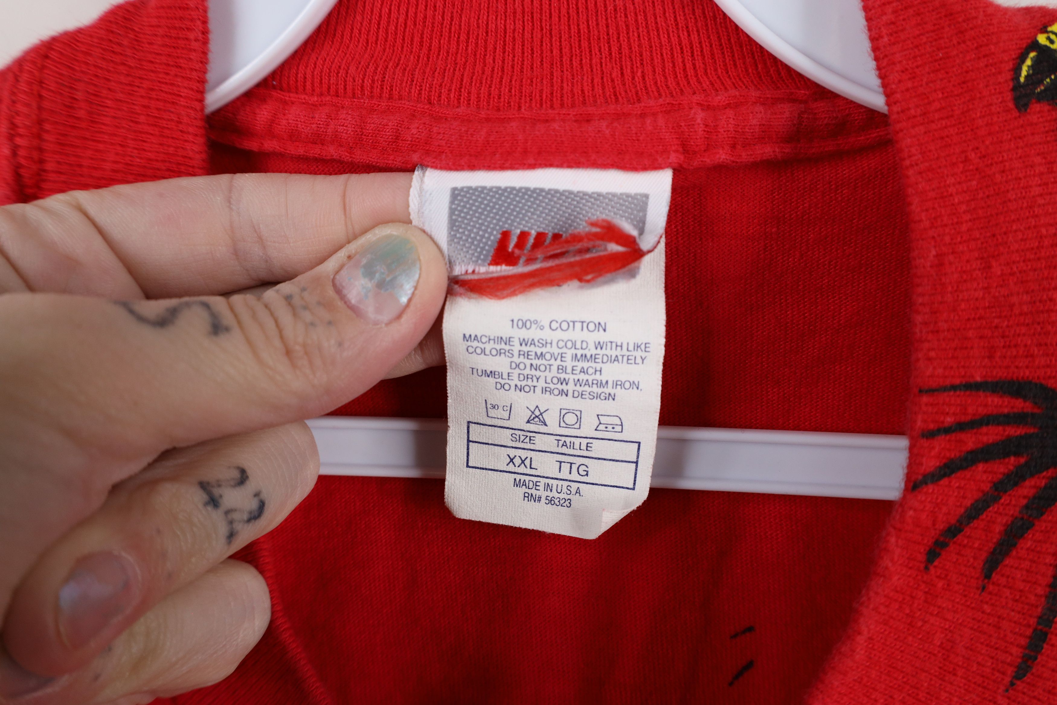 Nike × Vintage Vintage 80s 90s Nike Out Florida Sailboat Parrot T-Shirt USA Size US XXL / EU 58 / 5 - 5 Thumbnail