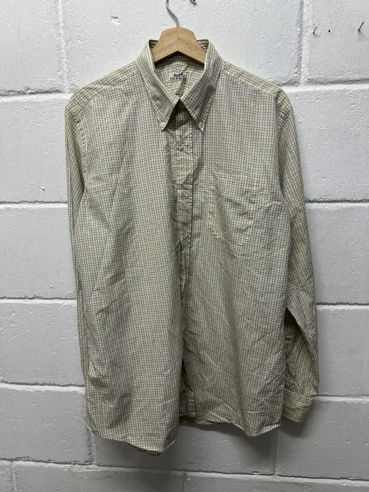 Hermes 1990 - Hermes By Maison Margiela 42-16 1/2 Made in France Size US XL / EU 56 / 4 - 16 Thumbnail