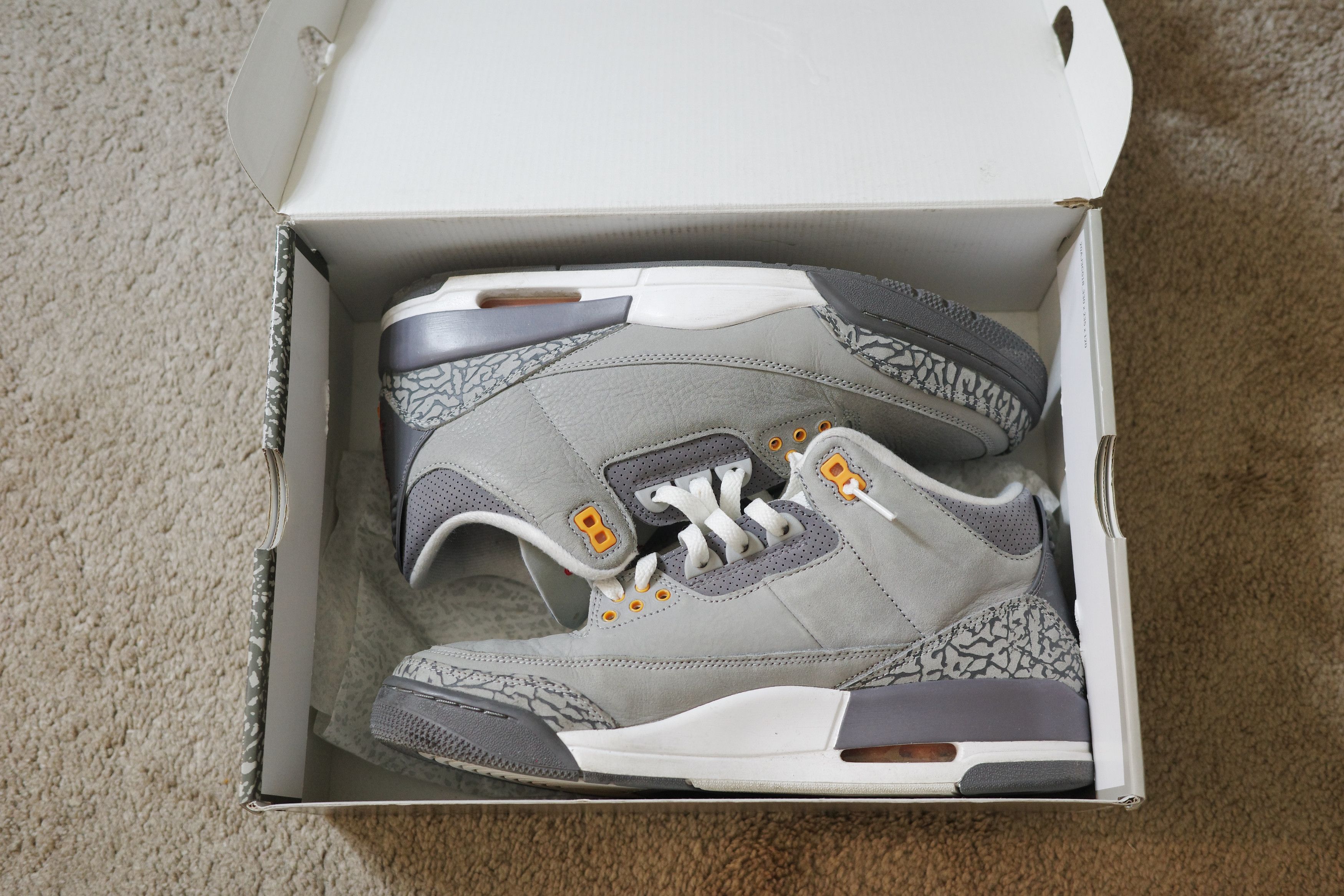 Jordan Brand Jordan 3 Retro Cool Grey (2021) Size US 10 / EU 43 - 1 Thumbnail