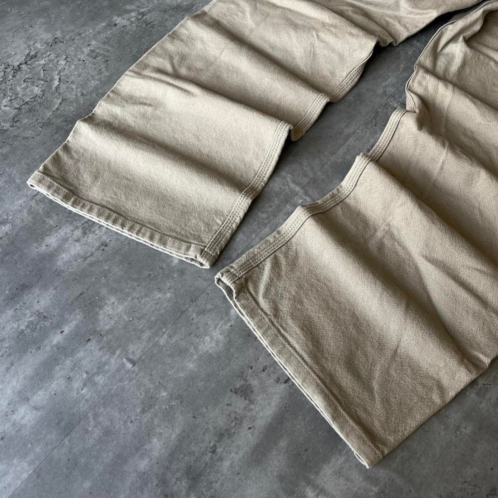Carhartt × Carhartt Wip × JNCO Carhartt Cement Grey Essential Carpenter Pants Size US 36 / EU 52 - 4 Thumbnail