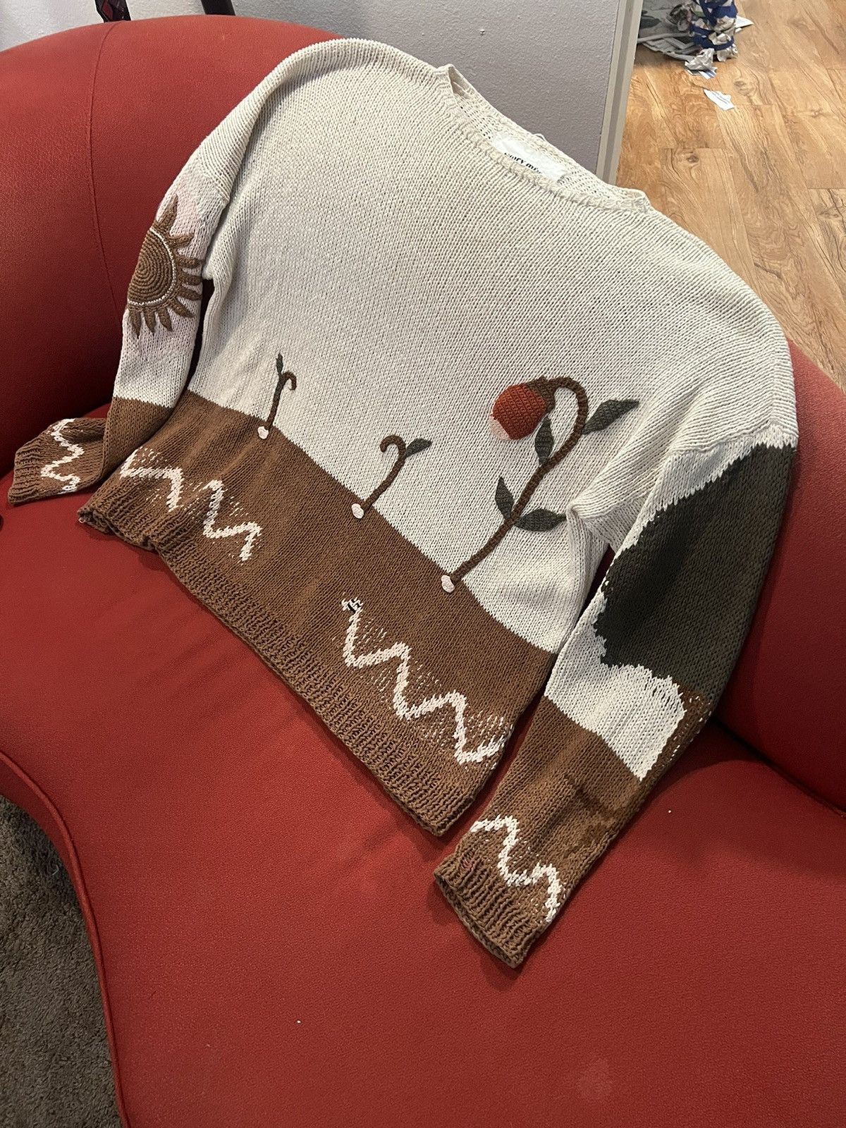 image of Story Mfg. Worm Sweater, Men's (Size Large)