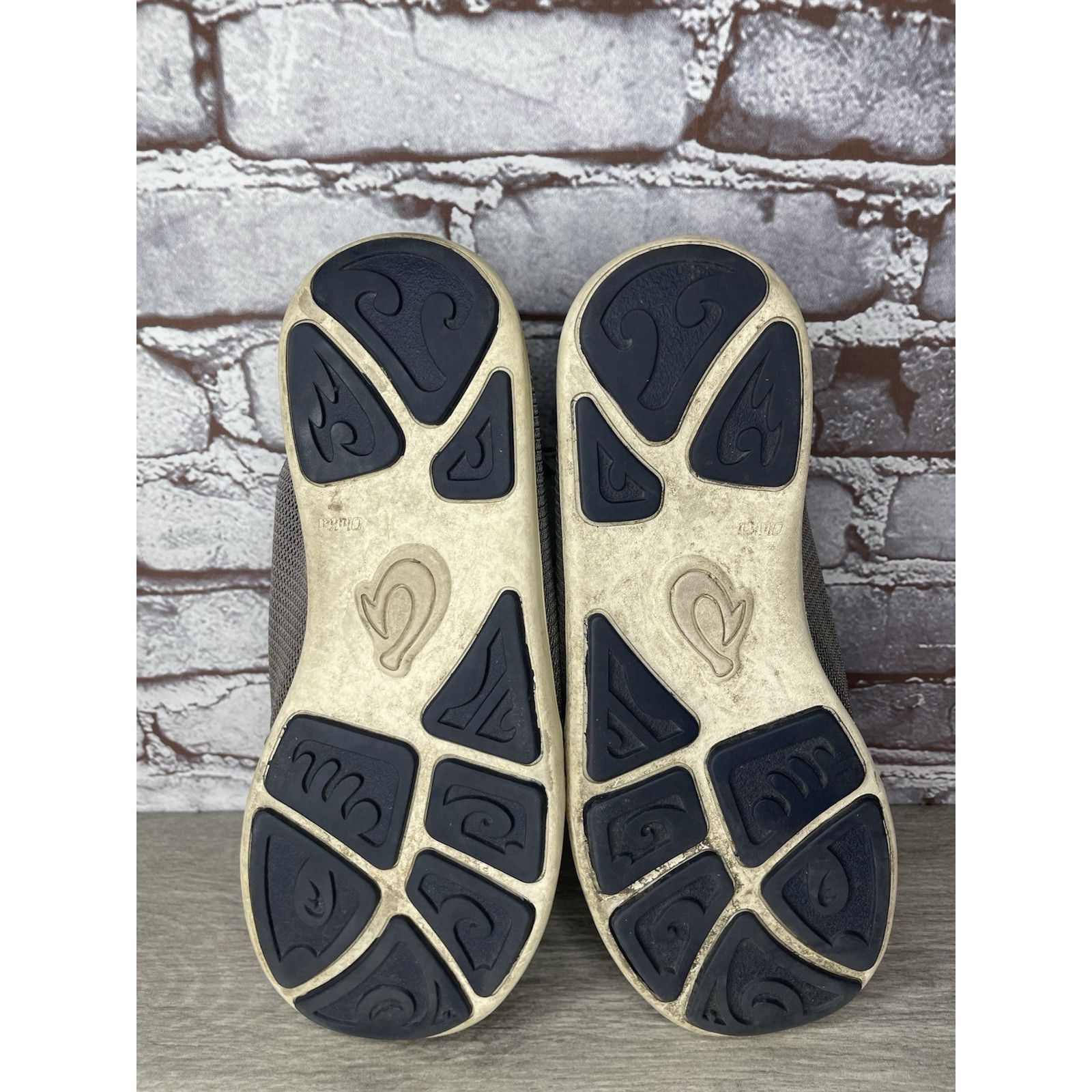 Olukai Olukai Nohea Mesh Comfort Gray Yellow Slip Casual On Shoes M Size US 10.5 / EU 43-44 - 19 Thumbnail