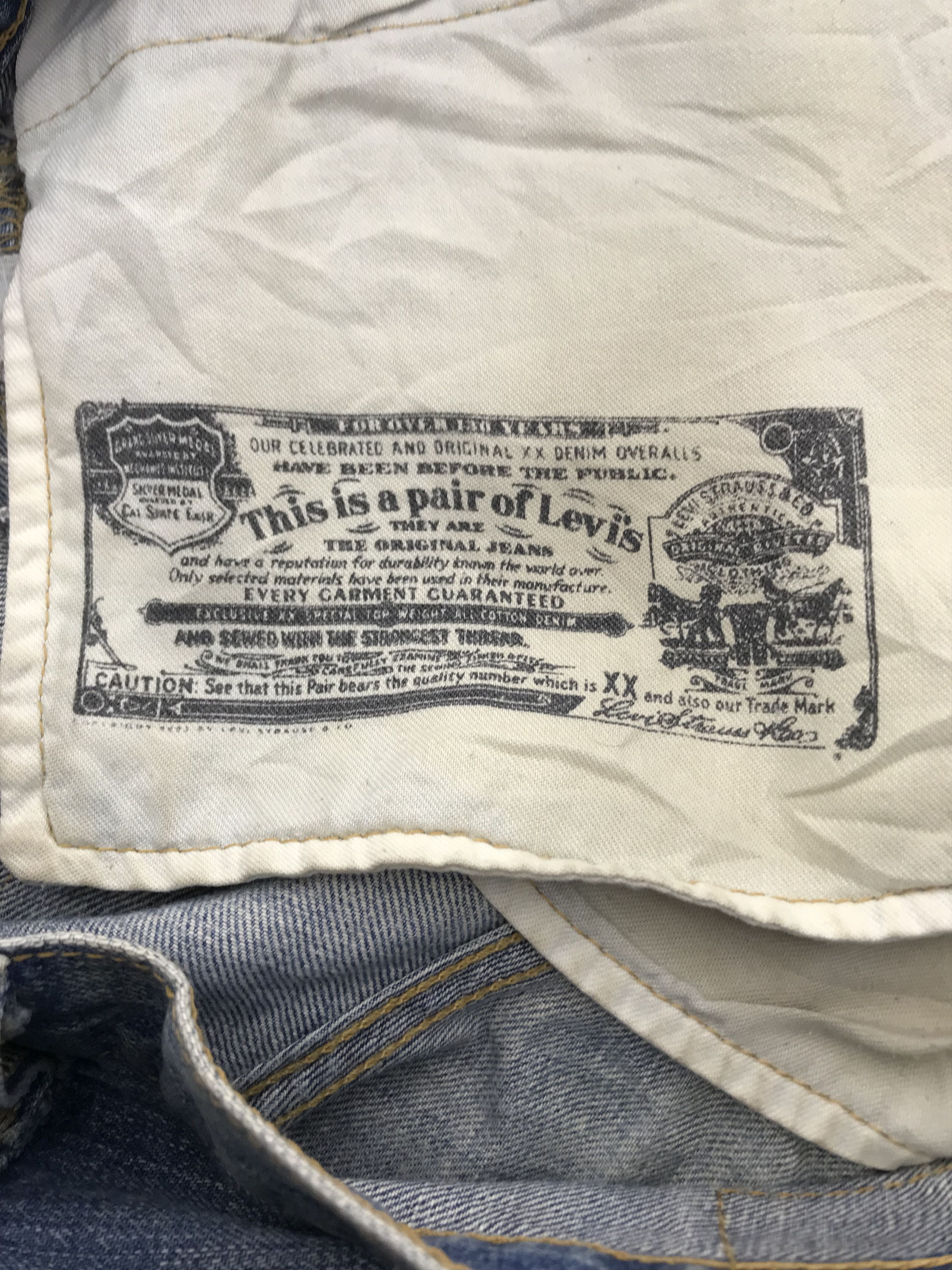 Levi's Vintage Levi's 501 Mud Wash Jeans Distressed Denim Size US 34 / EU 50 - 11 Thumbnail
