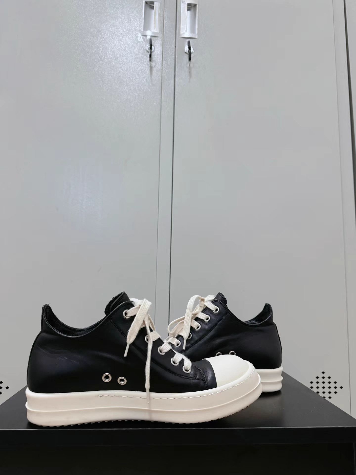 Rick Owens Rick Owens leather Converse high-top Size US 6.5 / IT 36.5 - 4 Thumbnail