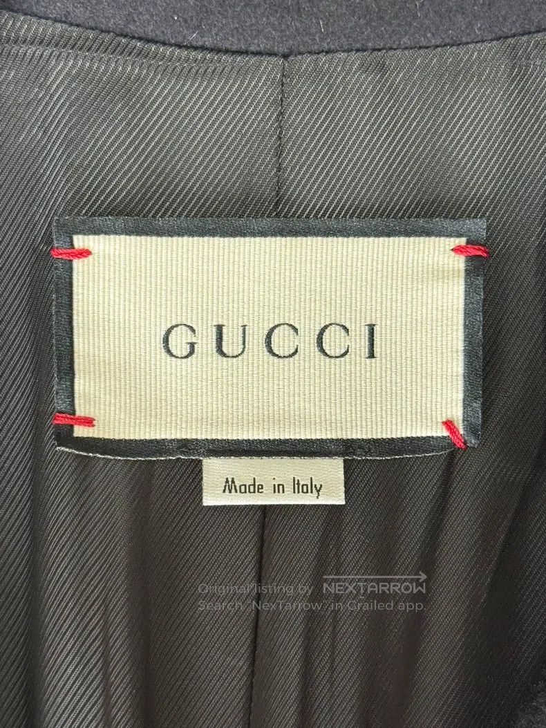 Gucci Gucci Black double-breasted coat Size XS / US 0-2 / IT 36-38 - 6 Thumbnail