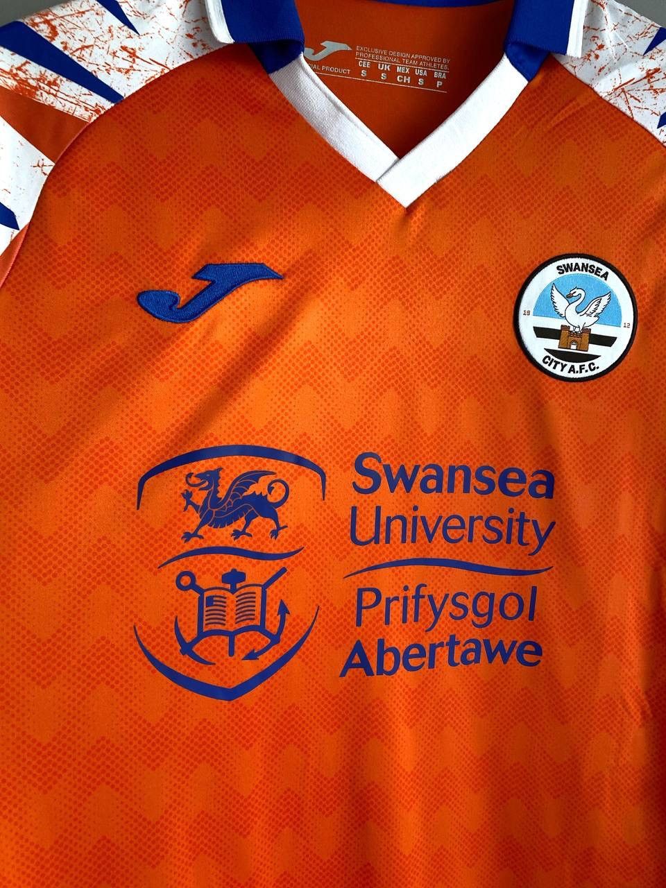 Joma Joma Swansea City A.F.C. 2022/23 Away Soccer Jersey, Size S Size US S / EU 44-46 / 1 - 5 Thumbnail