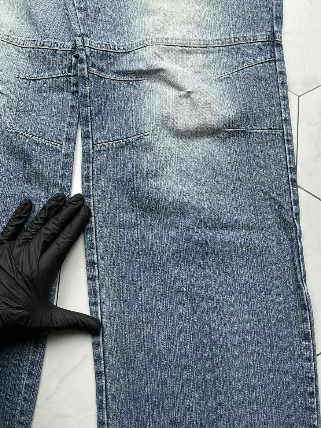 Japanese Brand Vintage Wide Baggy Jeans E2 Size US 28 / EU 44 - 4 Thumbnail