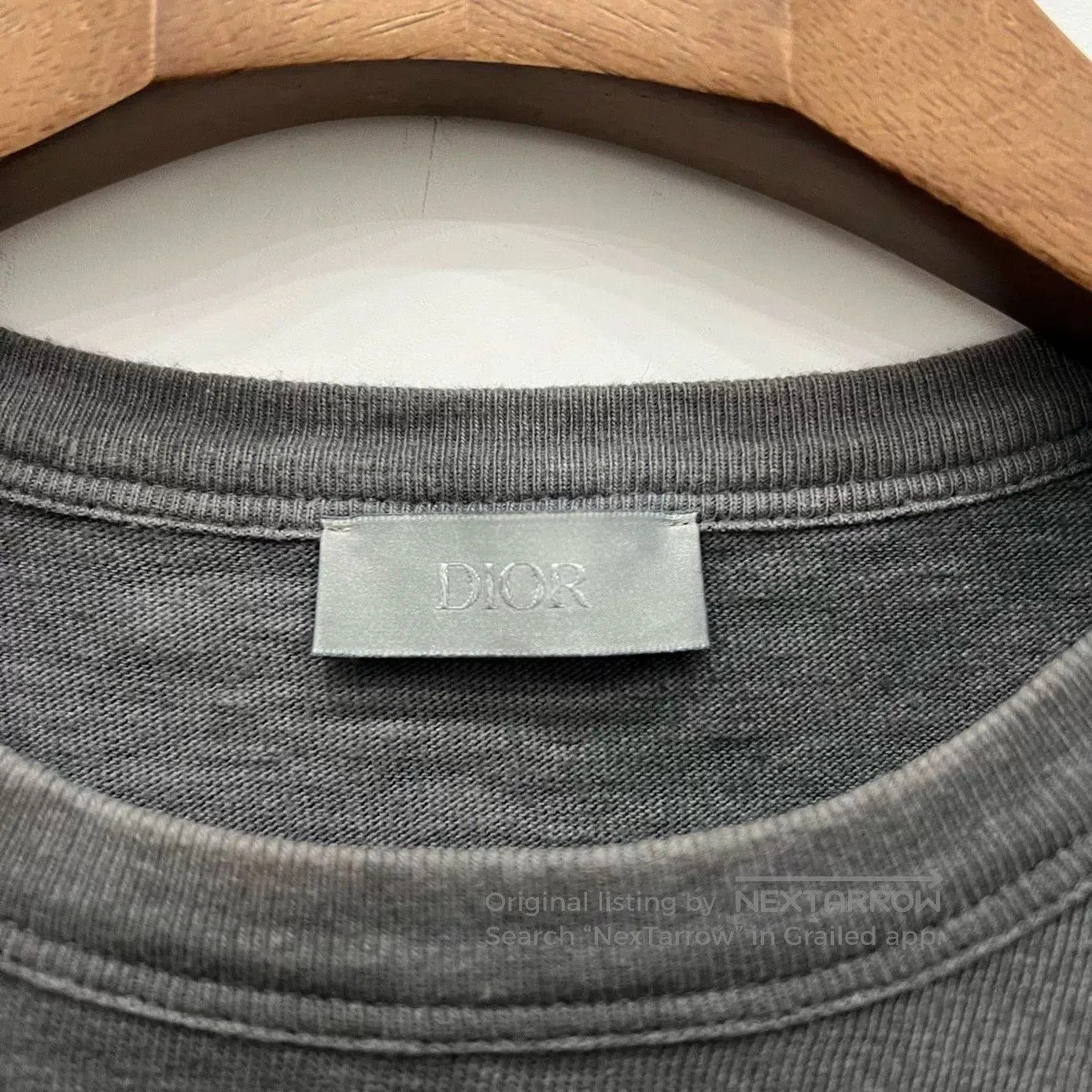 Japanese Brand Dior Logo Print Loose Crewneck T-shirt. Size US M / EU 48-50 / 2 - 5 Thumbnail