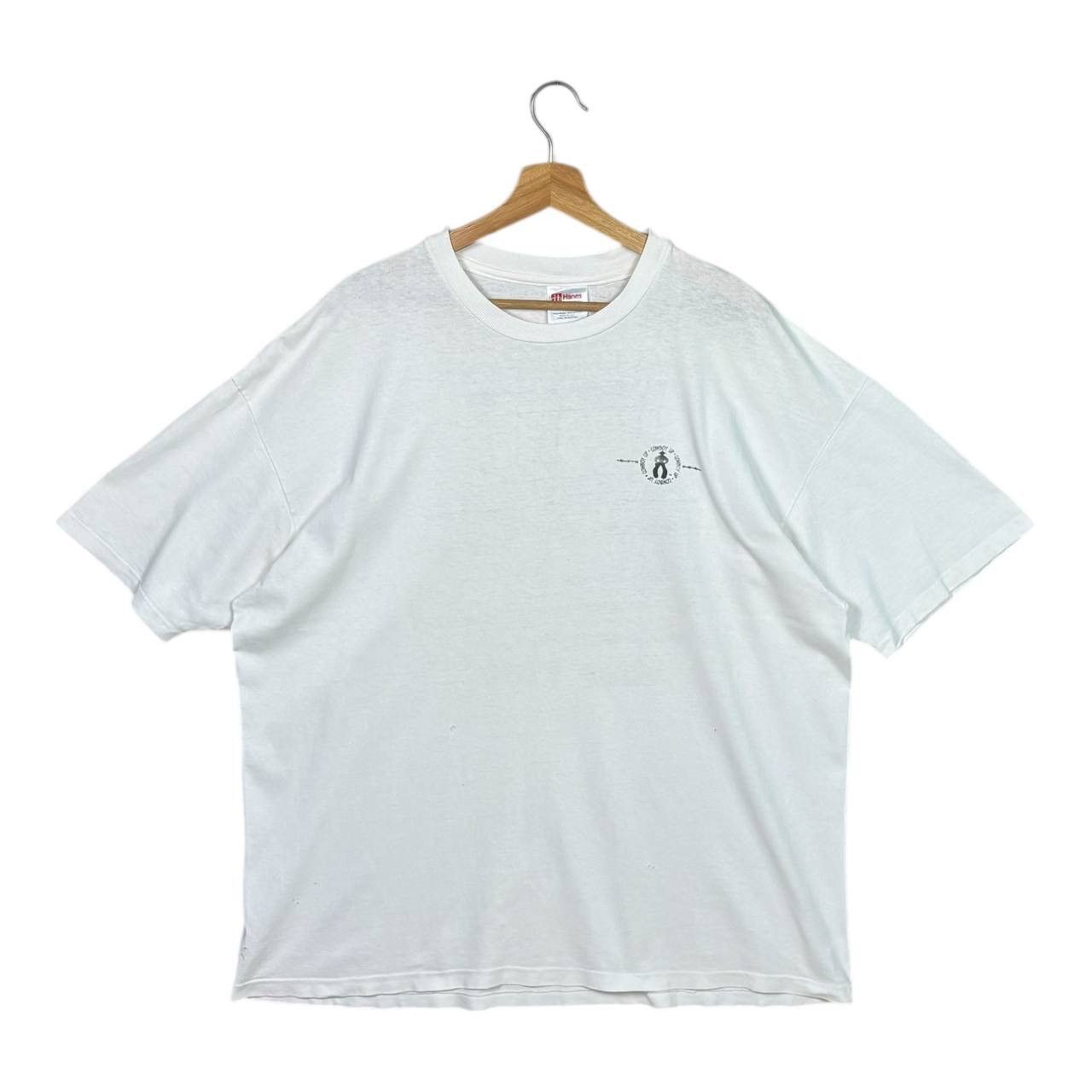 Vintage Vtg 1994 Cowboy Up Fear This Bull Shirt XXL Hanes Oversized Size US XXL / EU 58 / 5 - 2 Thumbnail