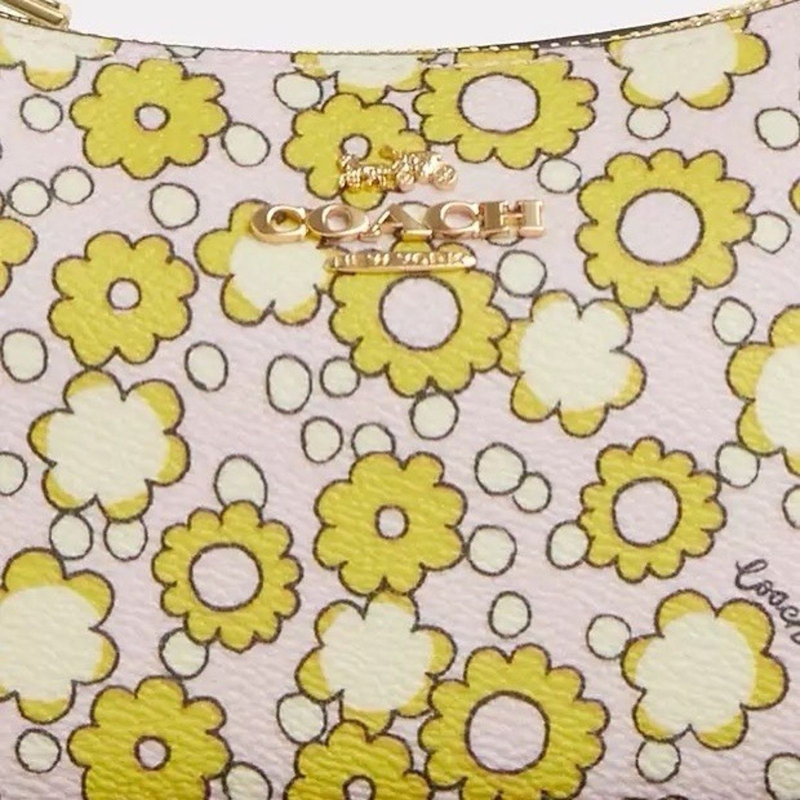 Coach NWT Coach Teri Mini Crossbody Bag Floral Print CBG64 Lilac Size ONE SIZE - 11 Thumbnail