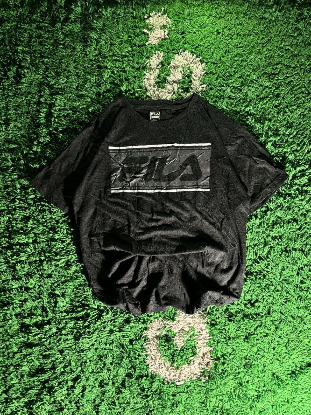Fila 2010s Fila Big Logo Tee Size US M / EU 48-50 / 2 - 2 Thumbnail