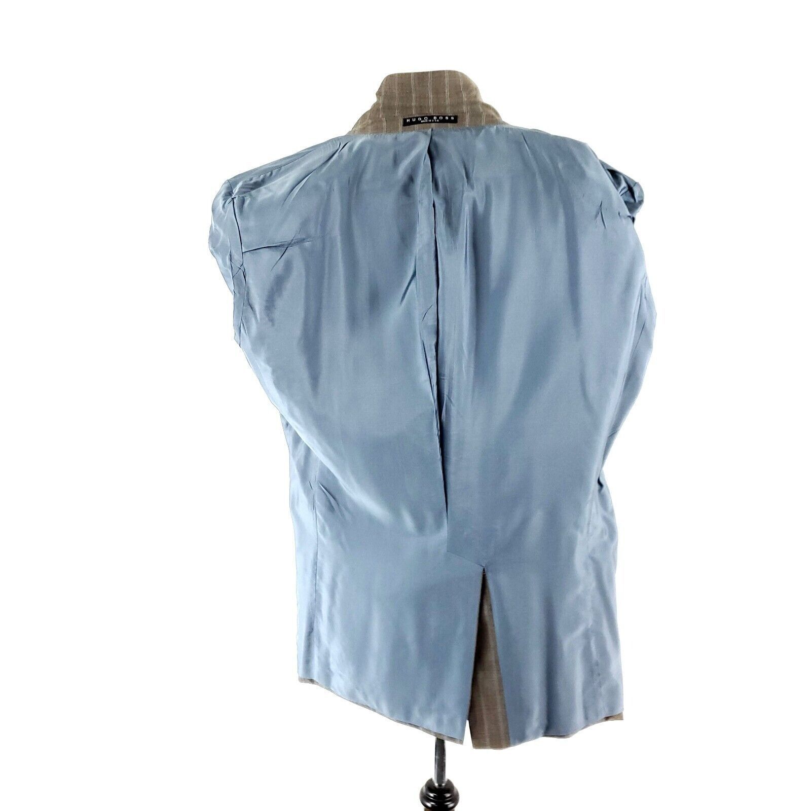 Hugo Boss Hugo Boss Rosselini Virgin Wool 3 Button Suit Jacket 42R Bei Size 42R - 10 Thumbnail