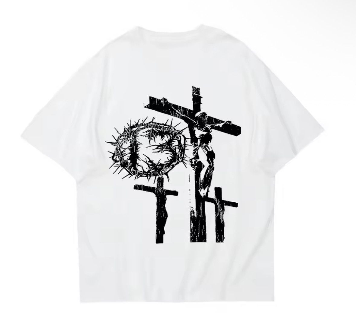 Other American Streetwear Retro Grunge Cross Hip Hop T-Shirt Tee Size US S / EU 44-46 / 1 - 1 Thumbnail