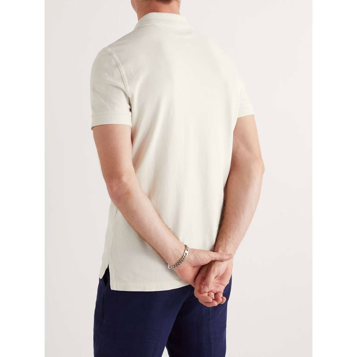 Tom Ford o1w1db10125 TFJ982 Polo Shirt in White Size US S / EU 44-46 / 1 - 4 Thumbnail