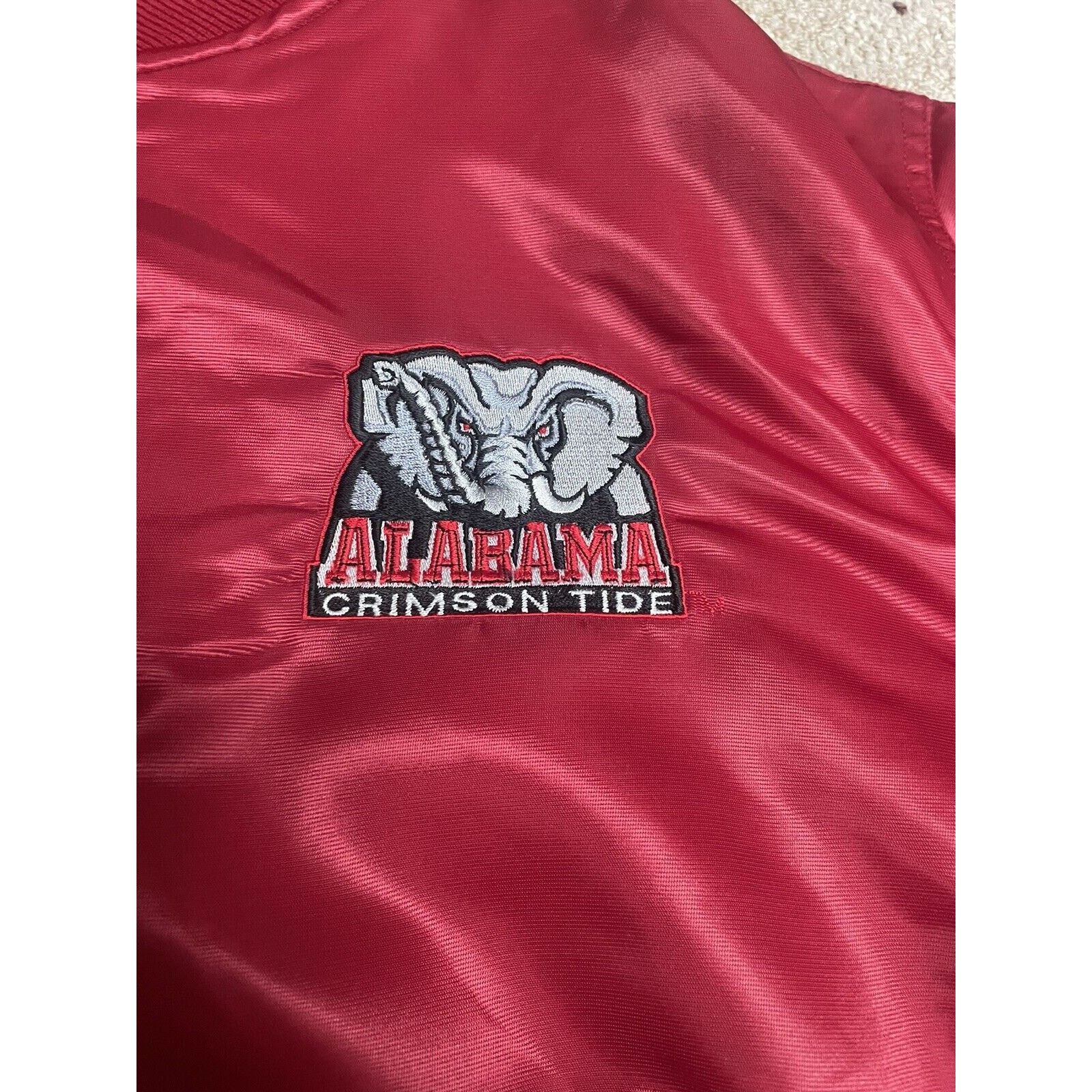 Vintage VTG University of Alabama Satin Stadium Jacket 2XL. *NWT* Size US XXL / EU 58 / 5 - 4 Thumbnail