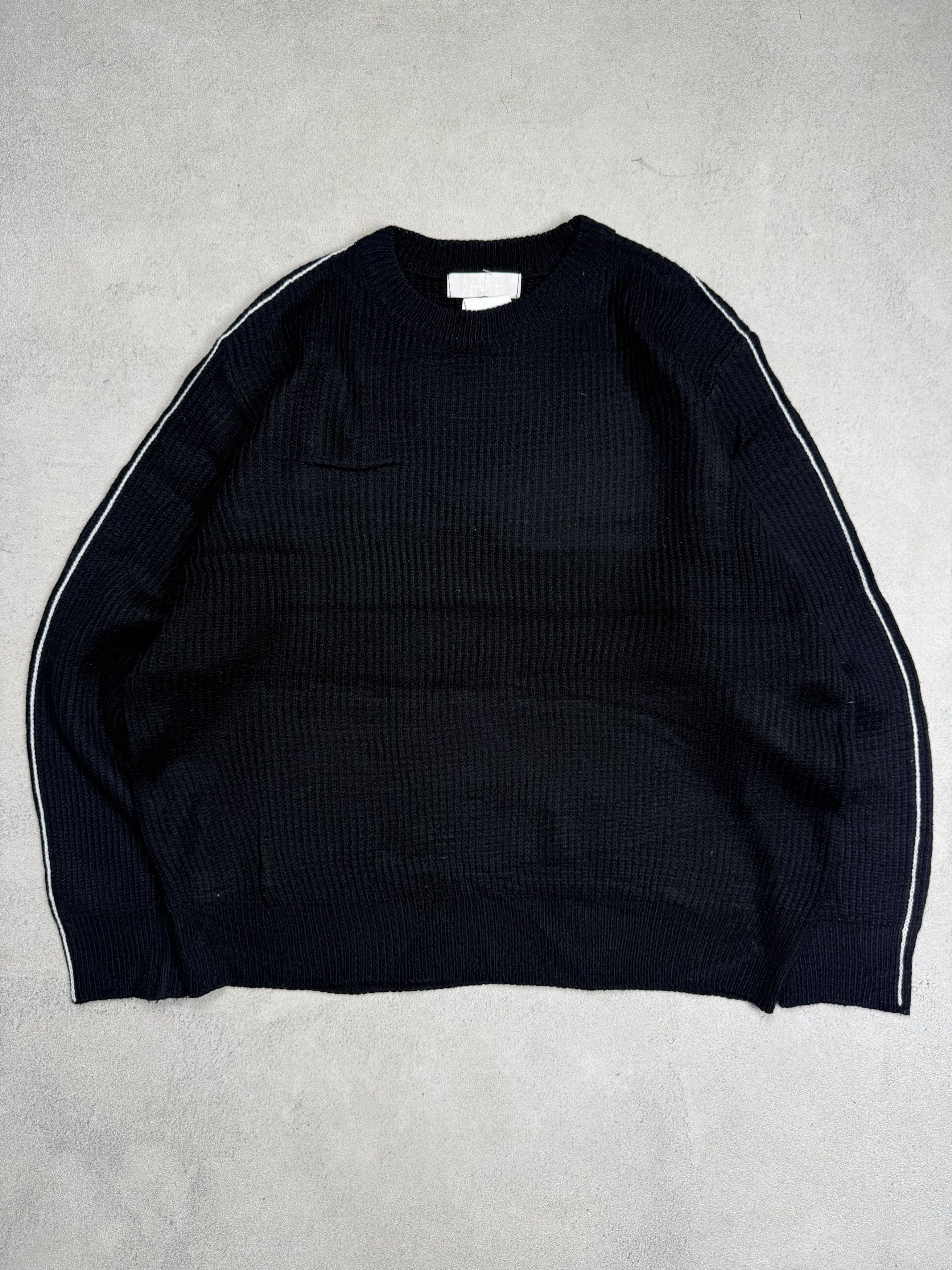 Japanese Brand And More Black Knit Sweater Size US M / EU 48-50 / 2 - 1 Thumbnail
