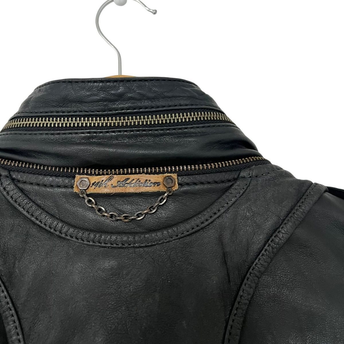 14th Addiction 14th addiction transformer leather sheepskin jacket Size US M / EU 48-50 / 2 - 5 Thumbnail