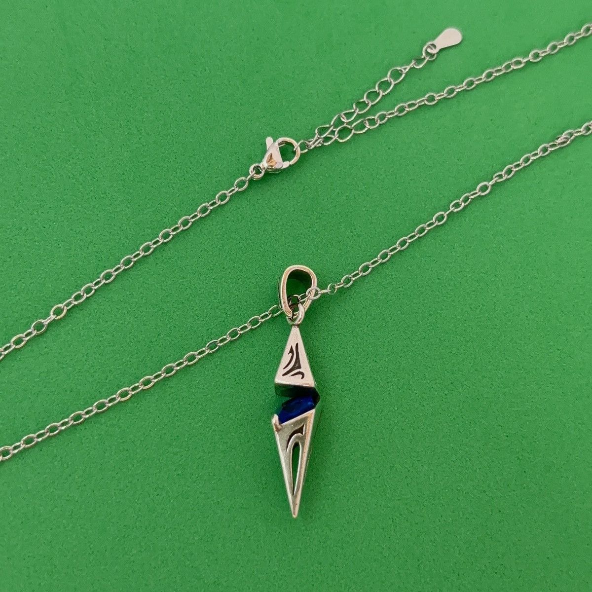 Other Geometric Rhombus Pendant Necklace for Men Women Size ONE SIZE - 3 Thumbnail