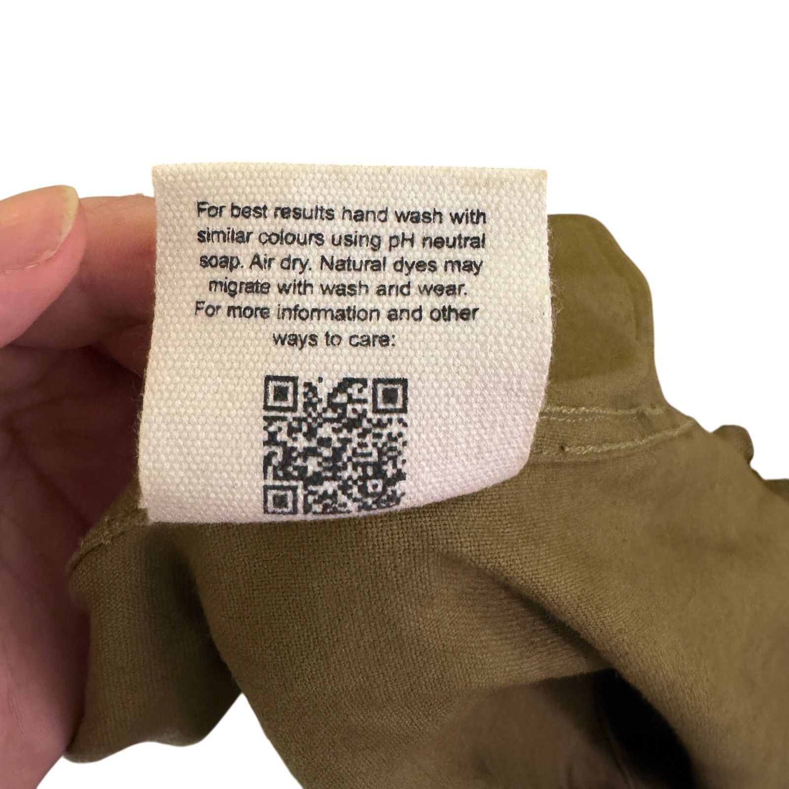Story Mfg. Story mfg. Khaki Paco Trousers Wideleg slub canvas trousers Size US 30 / EU 46 - 9 Thumbnail