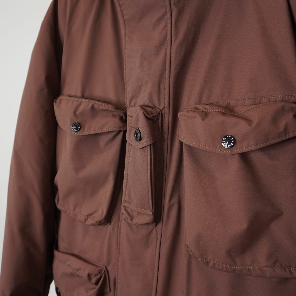 Stone Island o1tko11224 Gore-tex Hooded Down Jacket in Brown Size US XL / EU 56 / 4 - 3 Thumbnail