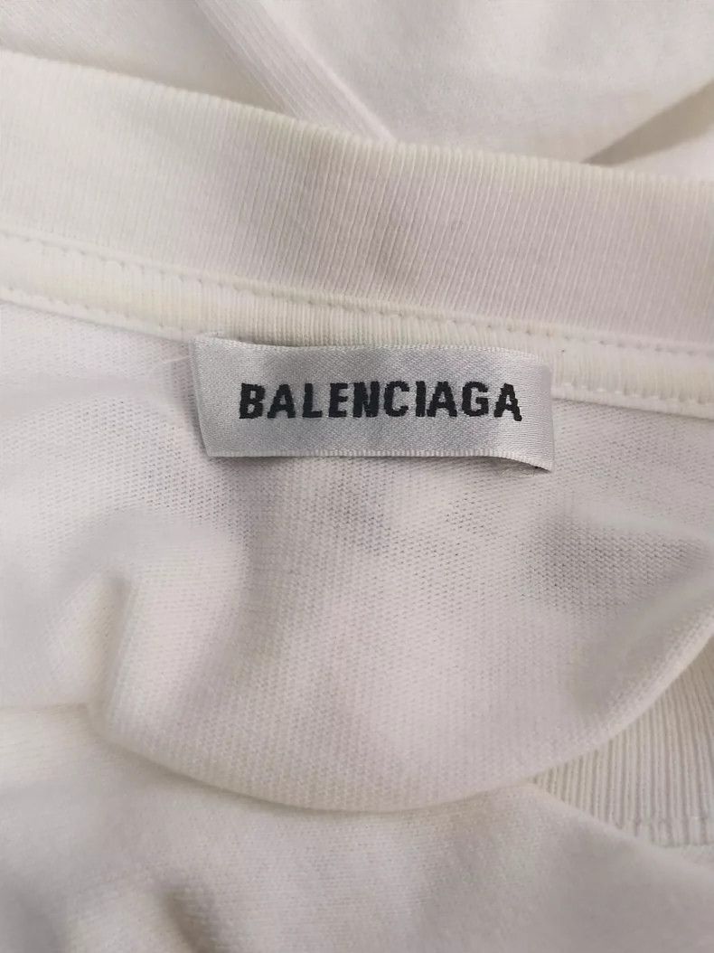 Balenciaga Balenciaga Coke Bottle Pattern Printed Logo Short Sleeve Size US L / EU 52-54 / 3 - 3 Thumbnail