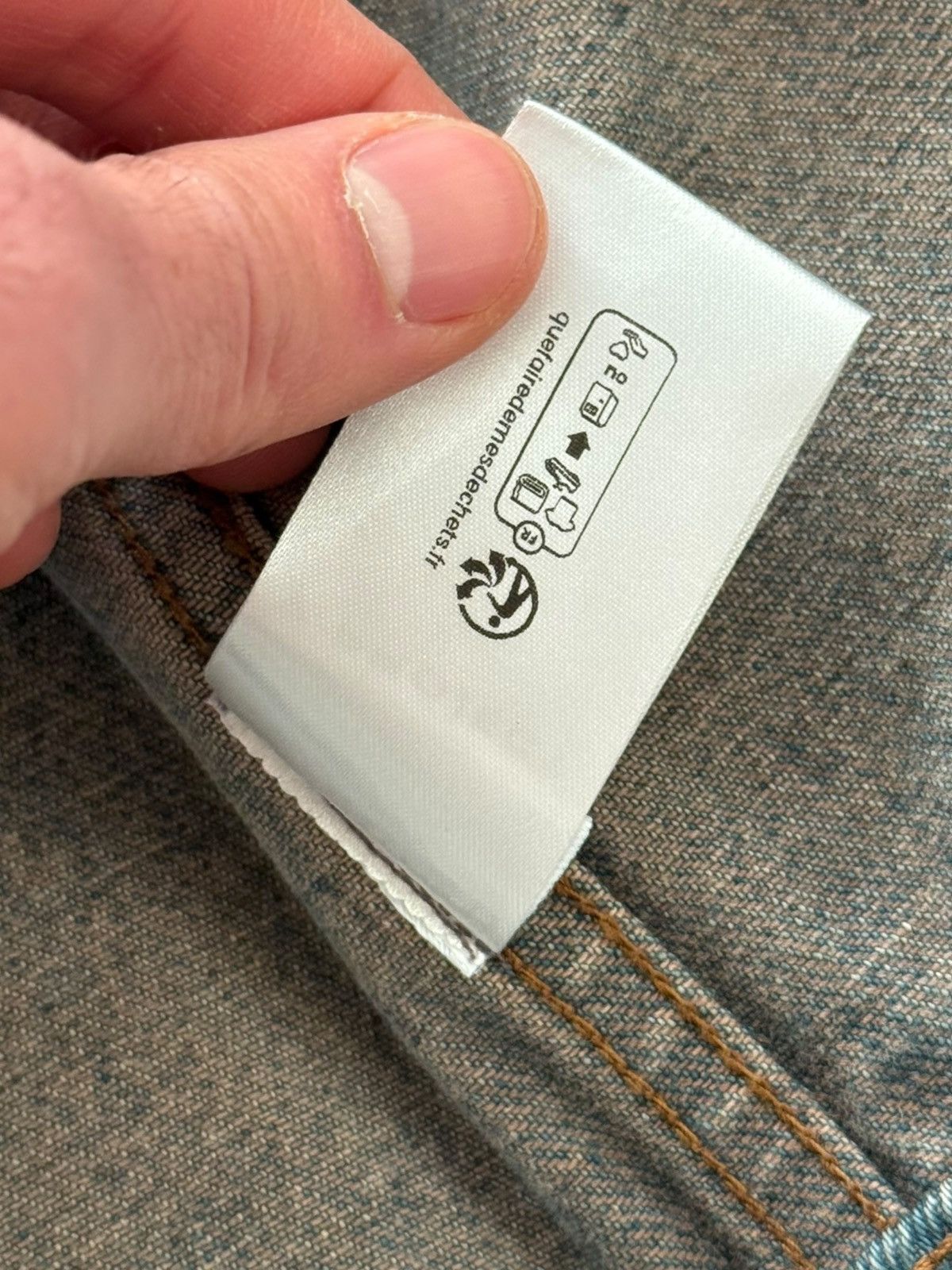 Y/Project Hook and Eye Denim Jacket Size L / US 10 / IT 46 - 14 Thumbnail