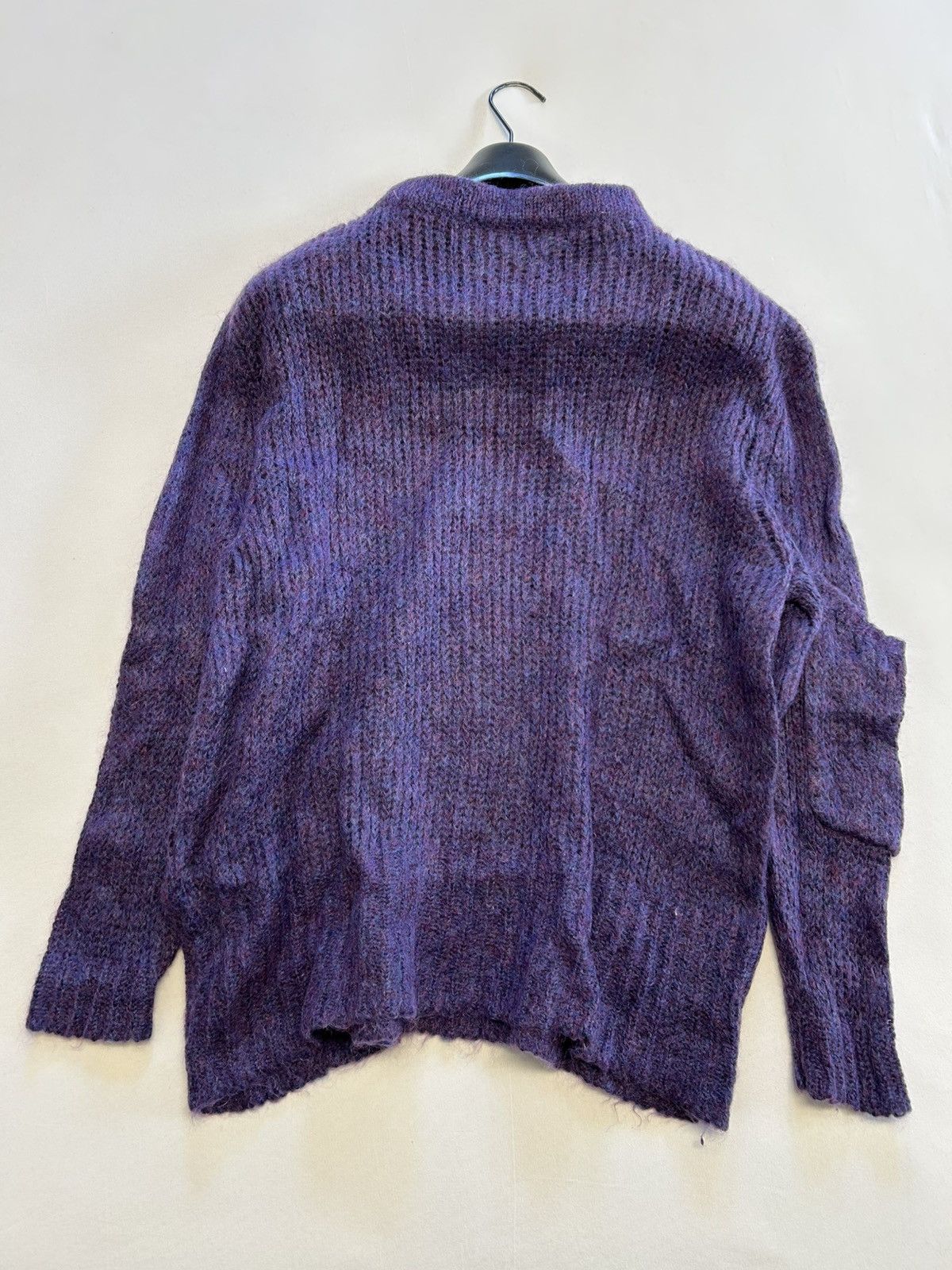 Acne Studios 2012 Oversized Mohair Knit Purple Size US S / EU 44-46 / 1 - 4 Thumbnail