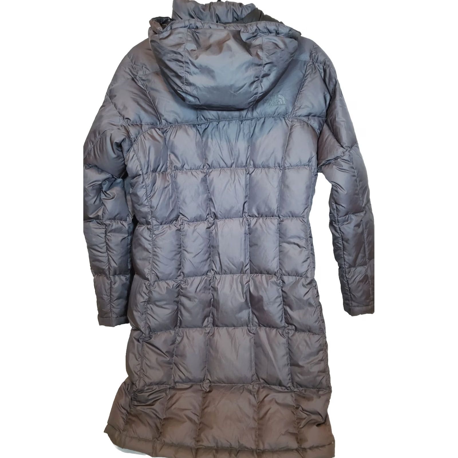The North Face The North Face Metropolis Parka 600 Down Puffer Coat Hooded Dark Gray Women's S Coat Size S / US 4 / IT 40 - 4 Thumbnail