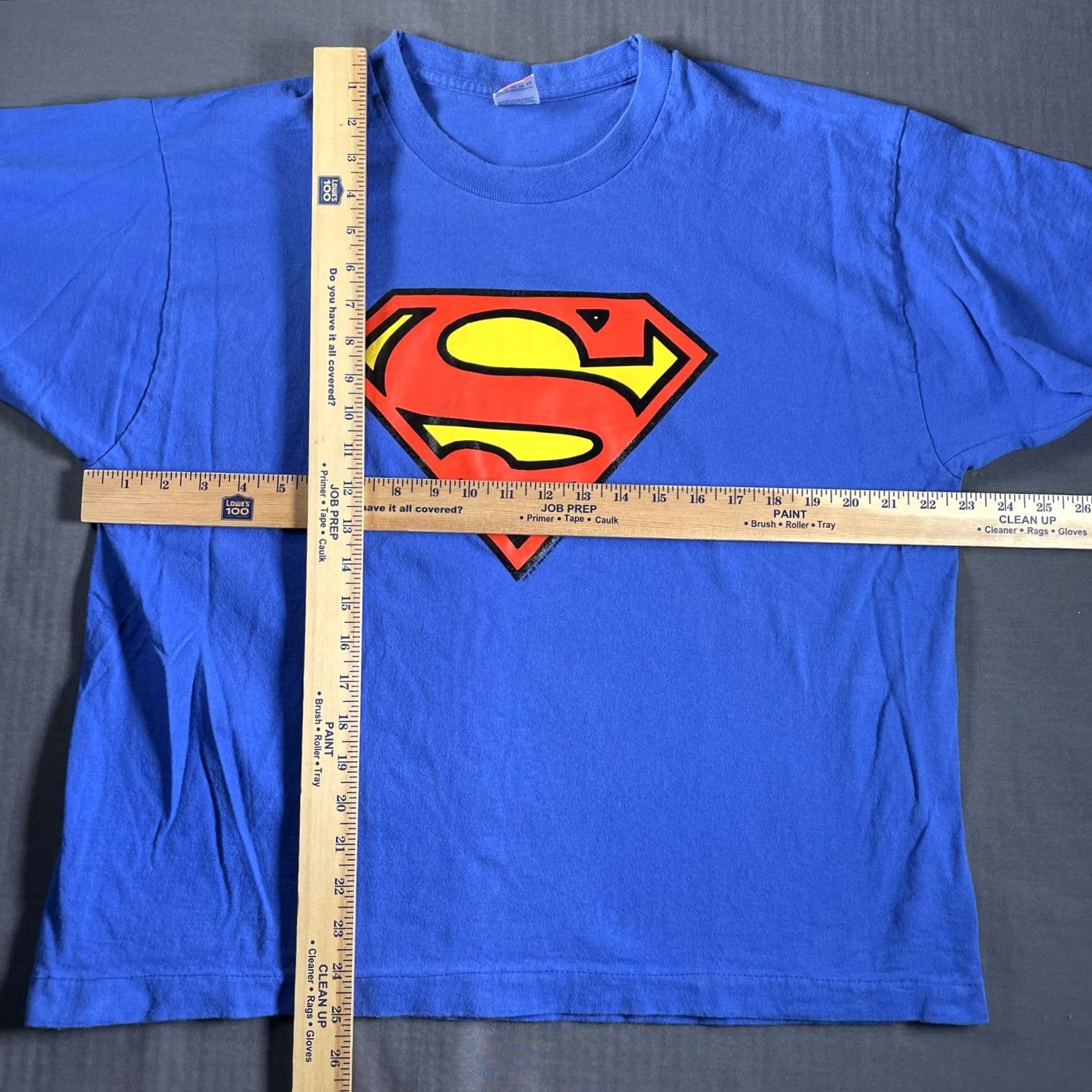 Fruit Of The Loom VINTAGE Superman Shirt Mens XL Blue Lois & Clark Promo tee DC Comics TV Show 90s Size US XL / EU 56 / 4 - 5 Thumbnail