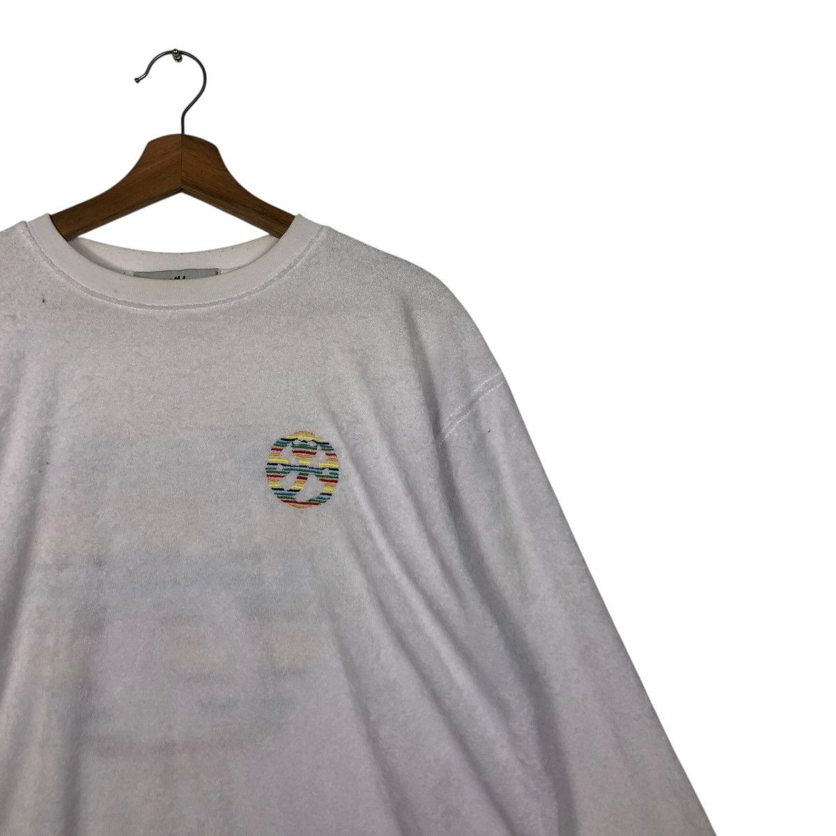 Vintage 📌Short Sleeve Big Logo Design Made in Italy Size US M / EU 48-50 / 2 - 7 Thumbnail