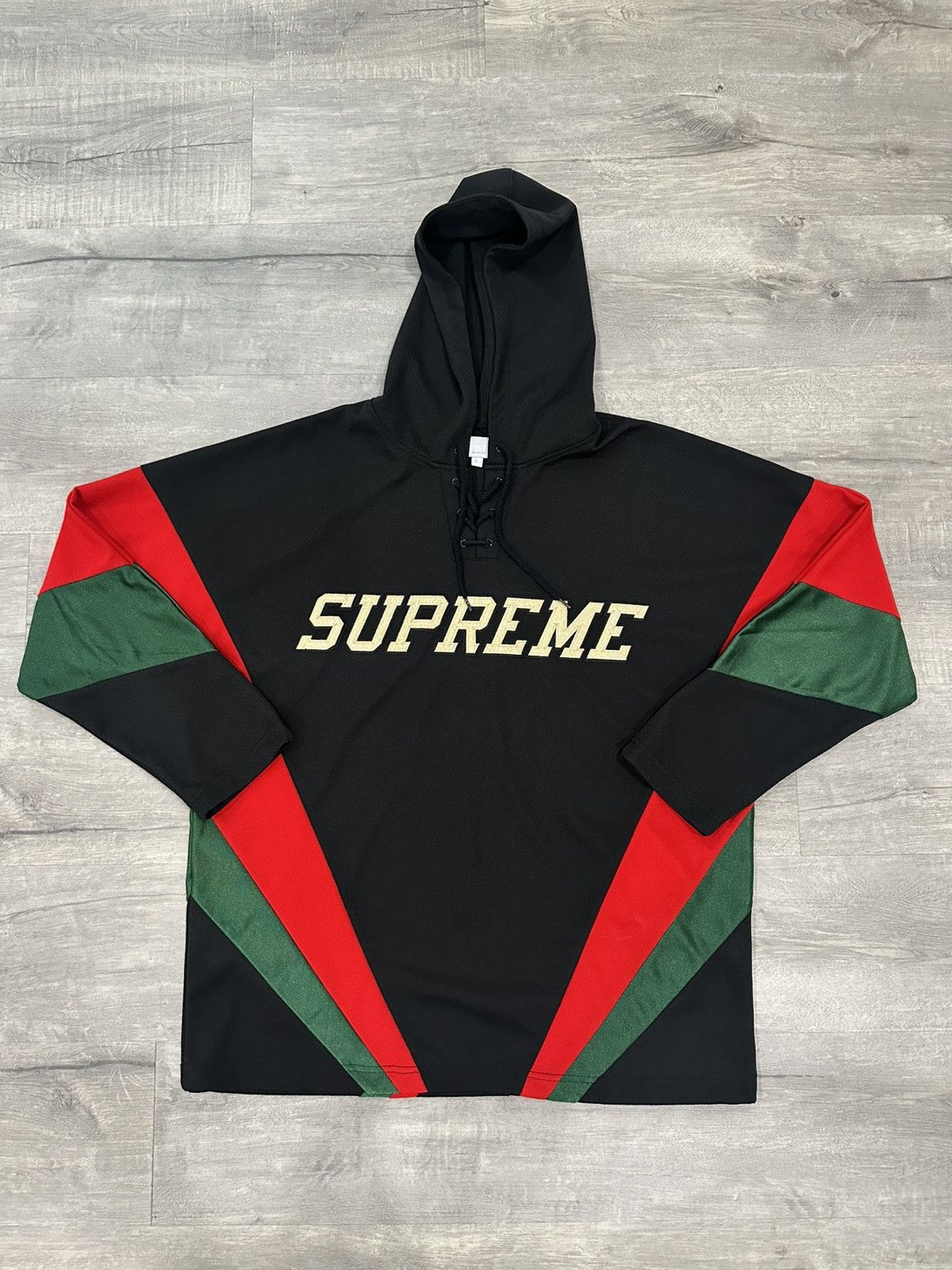 Supreme Supreme Hooded Hockey Jersey Size US L / EU 52-54 / 3 - 1 Thumbnail