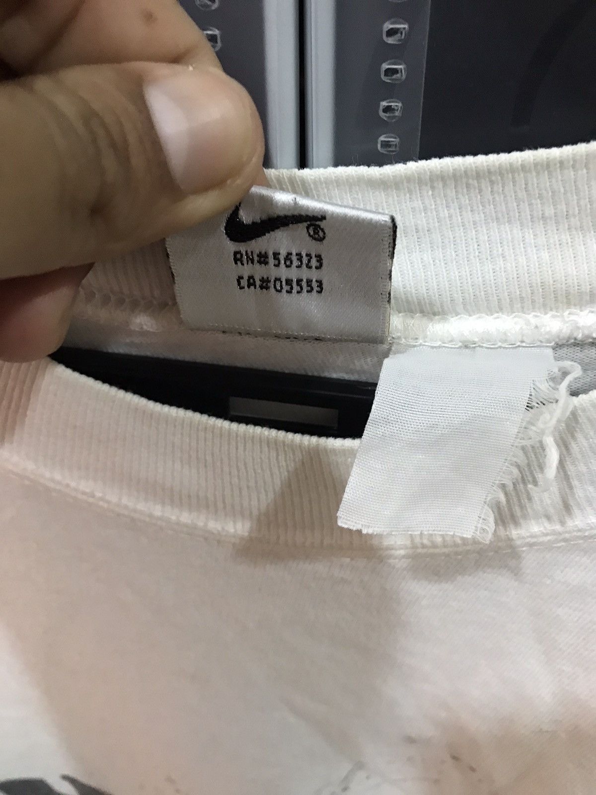 Nike × Vintage Nike Swoosh Vintage Size US L / EU 52-54 / 3 - 7 Thumbnail