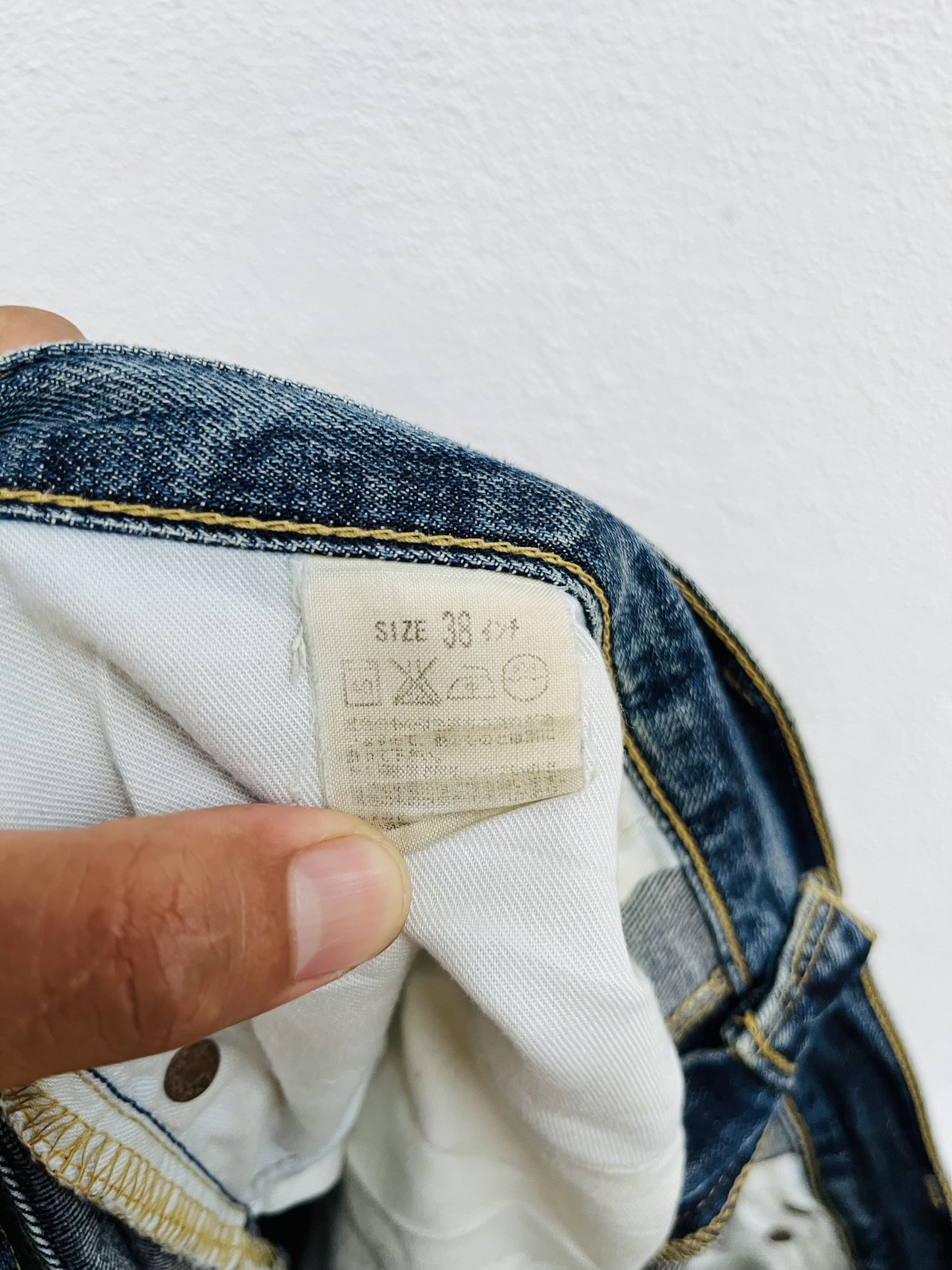 Levi's Vintage Clothing × Vintage Vintage Levis Japanese Distressed Fashion Style Size US 38 / EU 54 - 12 Thumbnail
