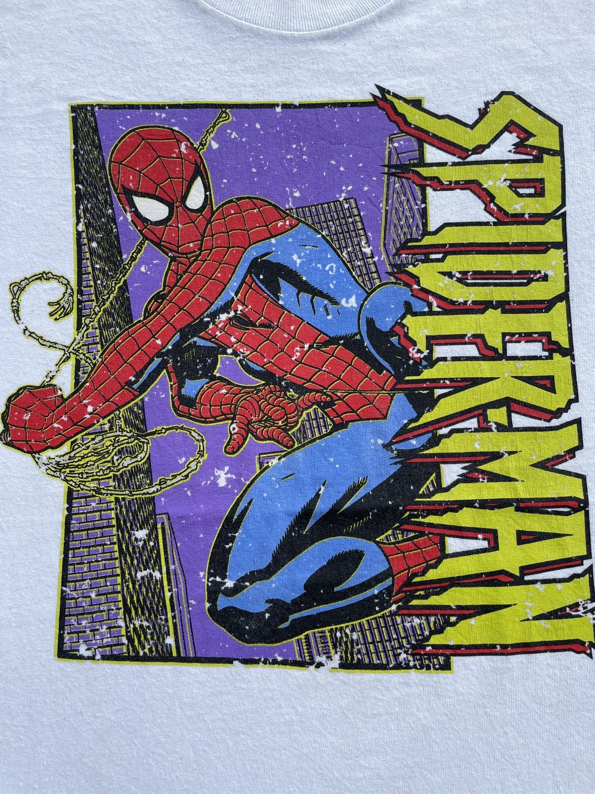 Vintage Vintage anime t shirt spiderman Size US L / EU 52-54 / 3 - 2 Thumbnail