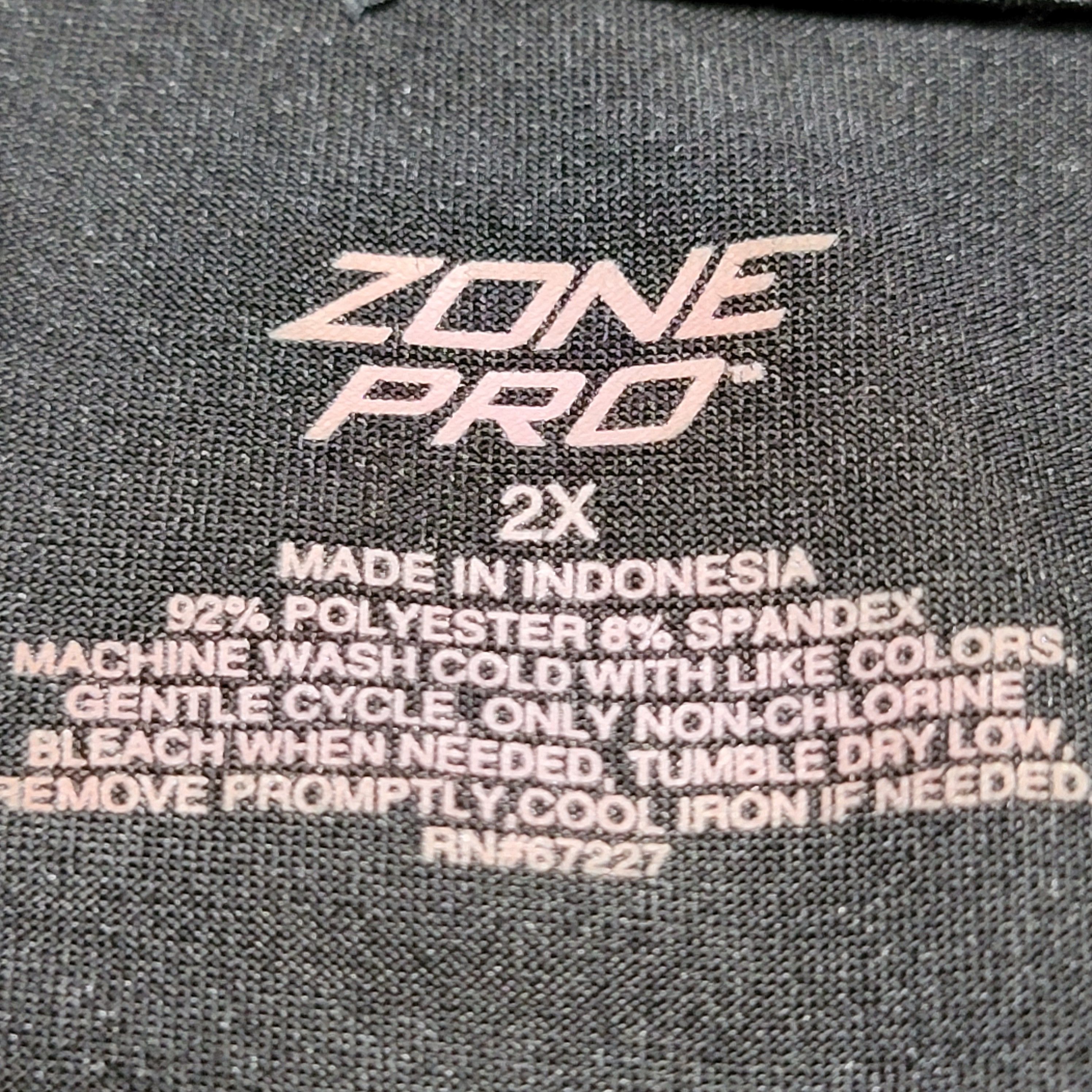 Other Zone Pro LS Full Zip Athletic Pullover Jacket - Size 2X* NWT Size XXL / US 16-18 / IT 52-54 - 4 Thumbnail