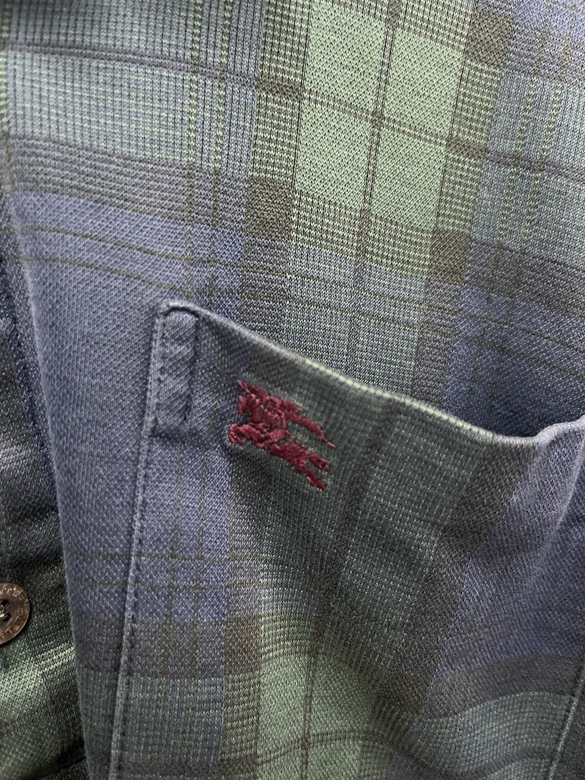 Burberry Vintage Button Up Burberrys Size US L / EU 52-54 / 3 - 2 Thumbnail