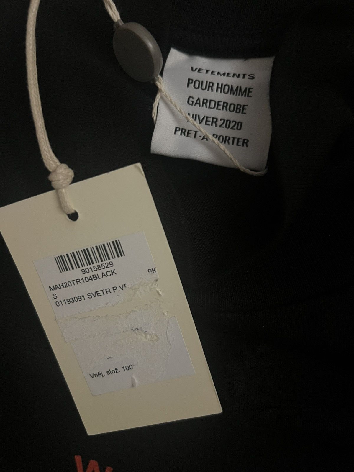 Vetements Vetements warning longsleeve Size US S / EU 44-46 / 1 - 3 Thumbnail