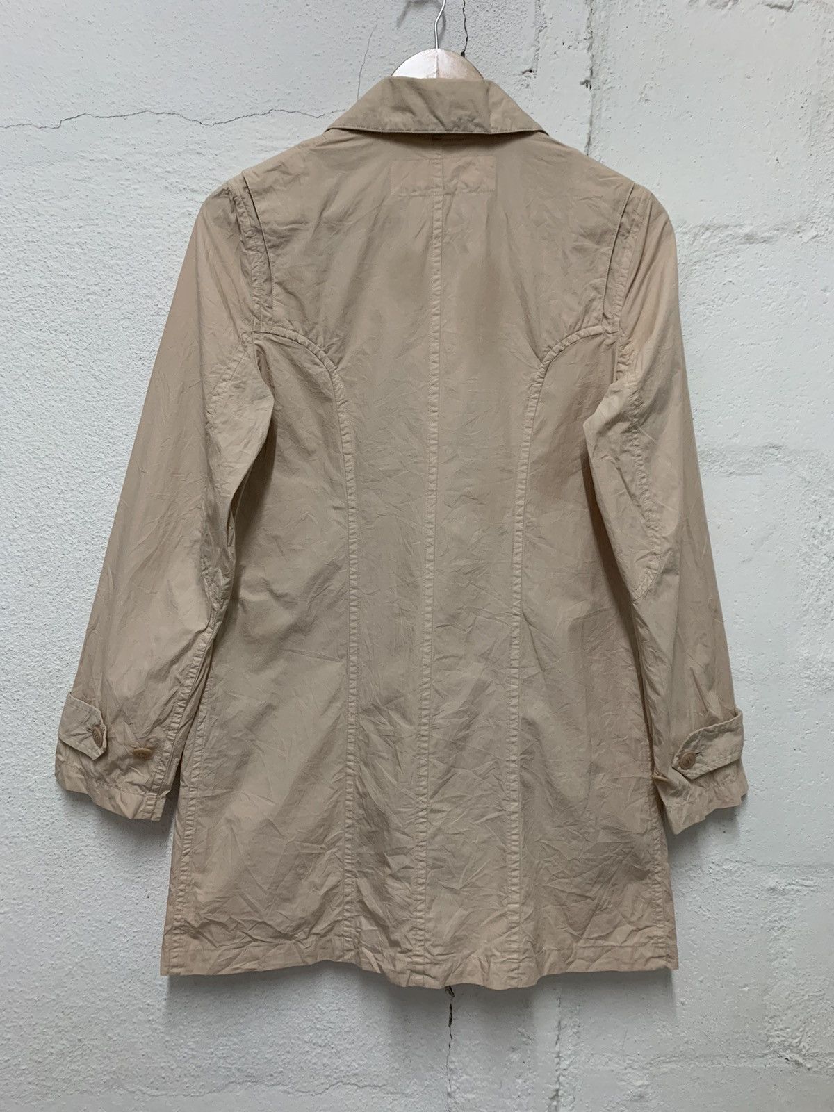Issey Miyake × Japanese Brand × Sunao Kuwahara Sunao Kuwahara women cotton mid long light jacket Size M / US 6-8 / IT 42-44 - 5 Thumbnail