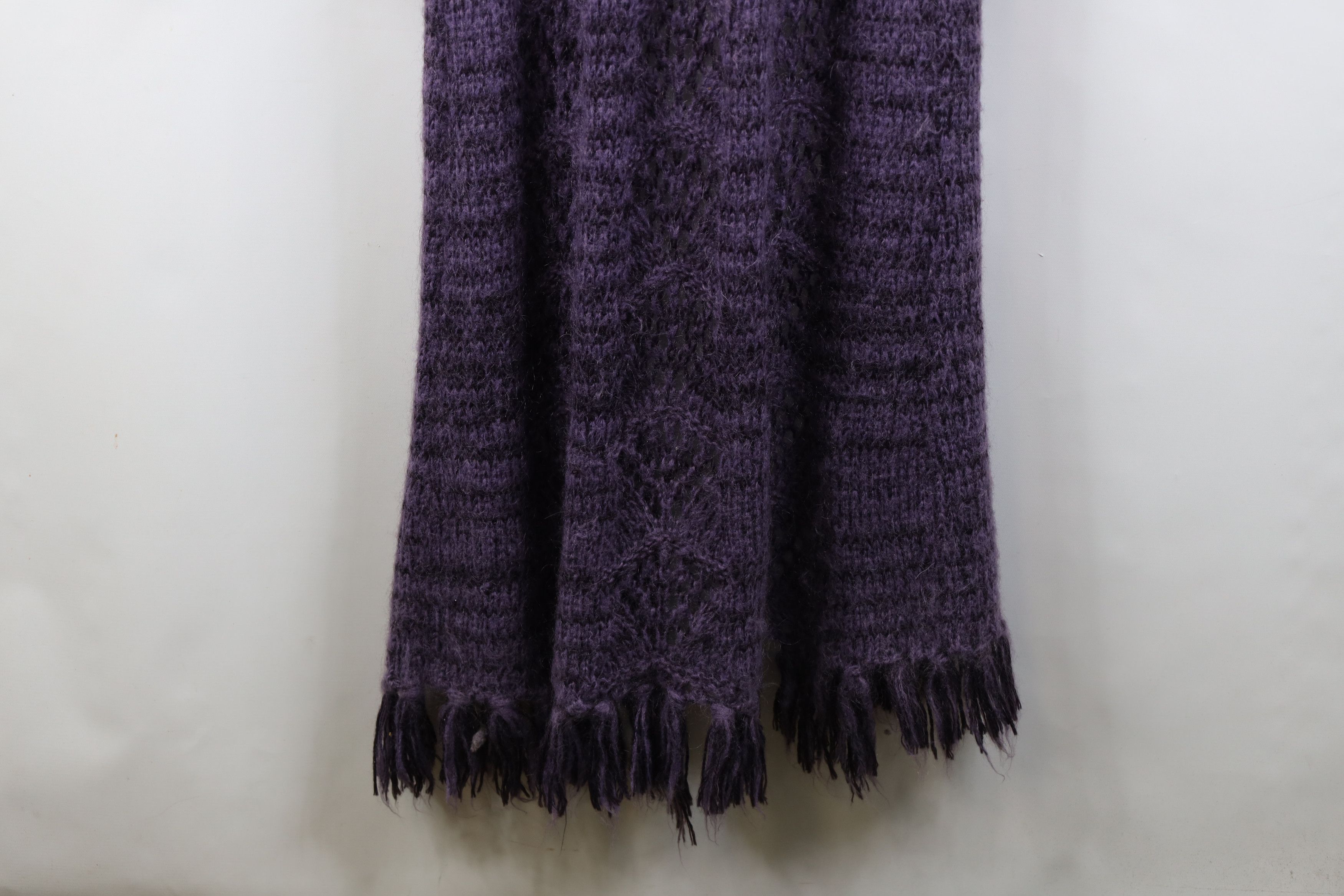 Vintage Vintage 90s Y2K Babydoll Mohair Knit Cardigan Sweater Size L / US 10 / IT 46 - 14 Thumbnail