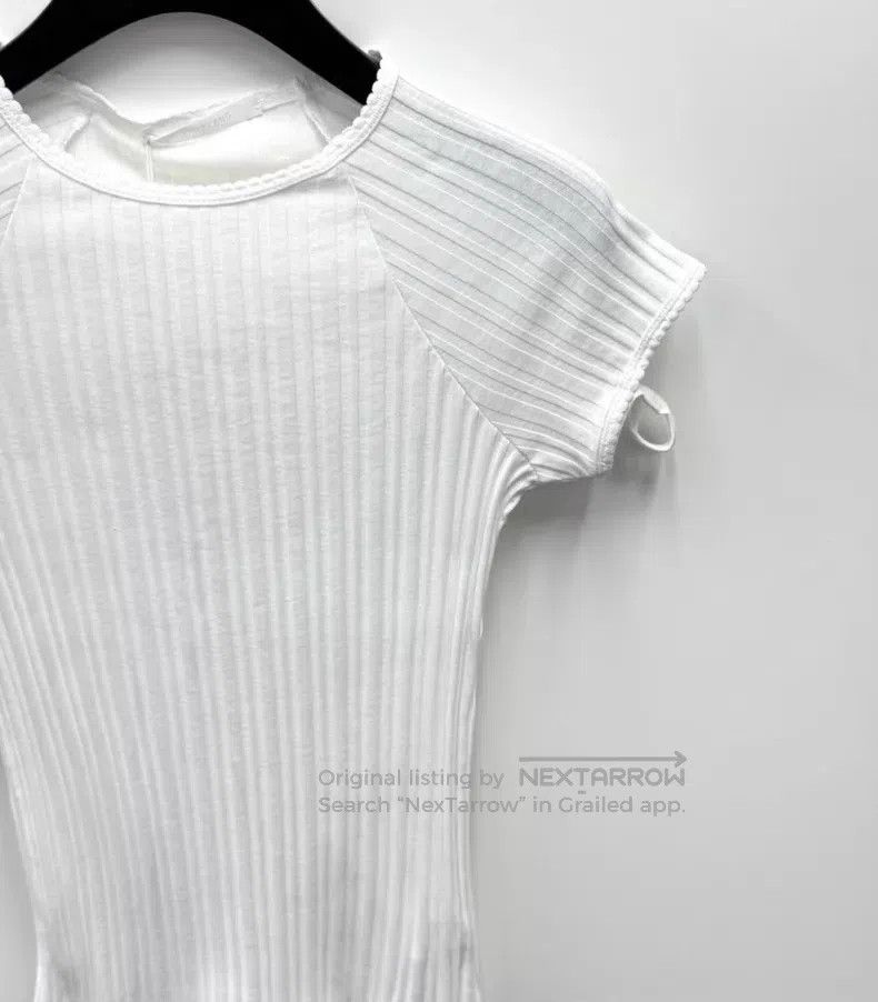 Helmut Lang Helmut Lang Ladies Slim Short-Sleeve T-Shirt Size XS / US 0-2 / IT 36-38 - 3 Thumbnail