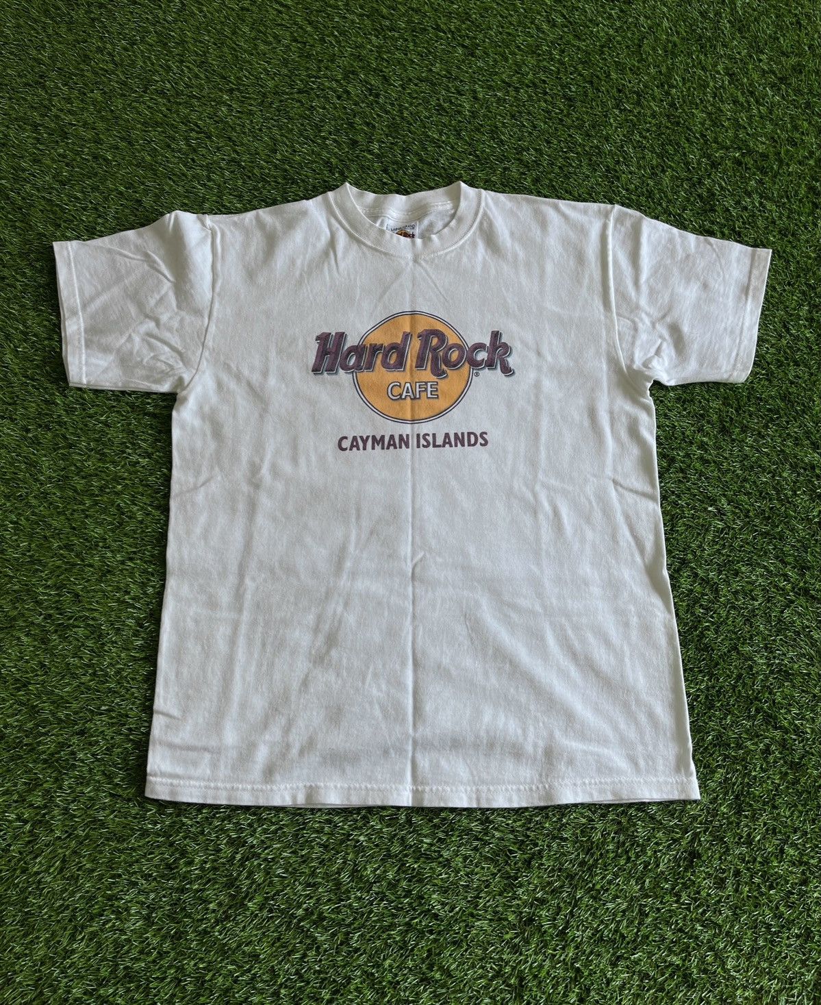 Hard Rock Cafe Vintage 90s Hard Rock Cafe Caymen Islands Graphic Tee Size US L / EU 52-54 / 3 - 1 Thumbnail