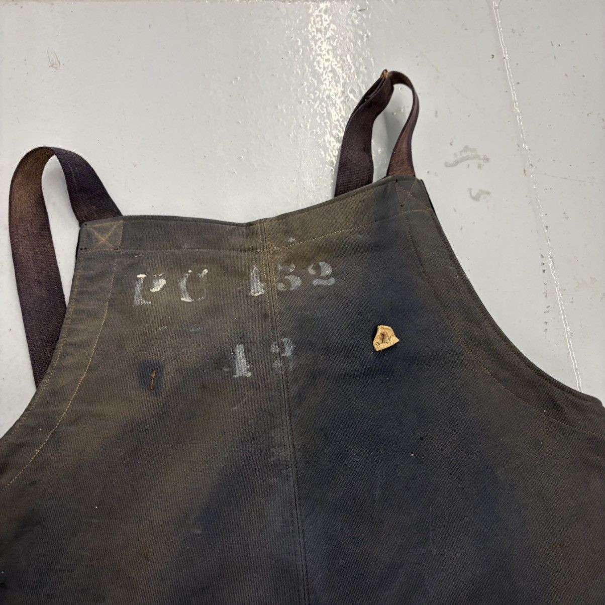 Other Vintage WW2 US Navy Stenciled Military Faded Overalls Size US 40 / EU 56 - 5 Thumbnail
