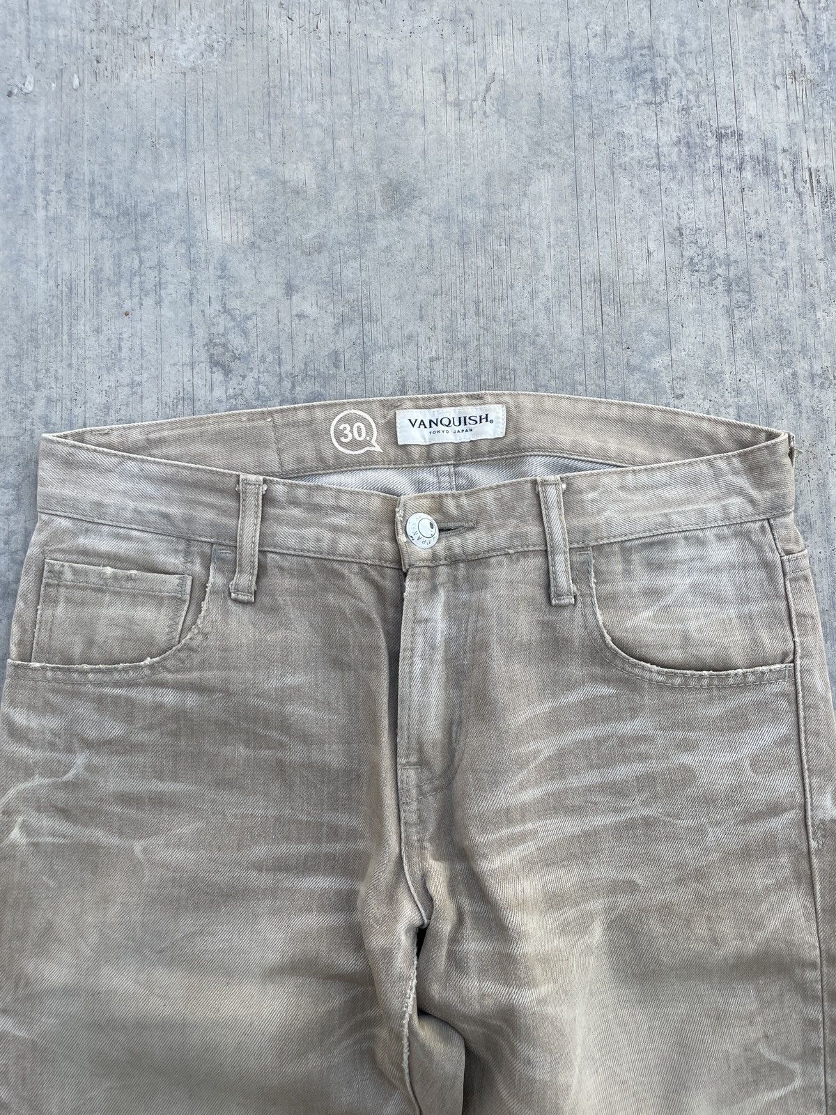 Japanese Brand 2000s JAPANESE BRAND VANQUISH WHISKER WASHED SKINNY ARCHIVE Size US 31 - 2 Thumbnail