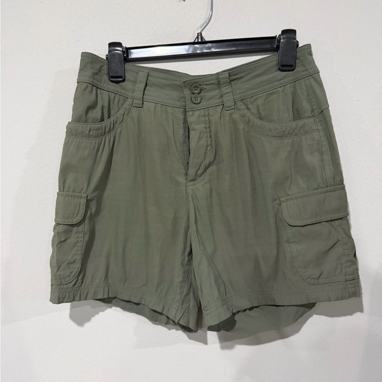 Eddie Bauer Eddie Bauer Travex Performance Hiking Cargo Shorts Size 6 Size 28" / US 6 / IT 42 - 6 Thumbnail
