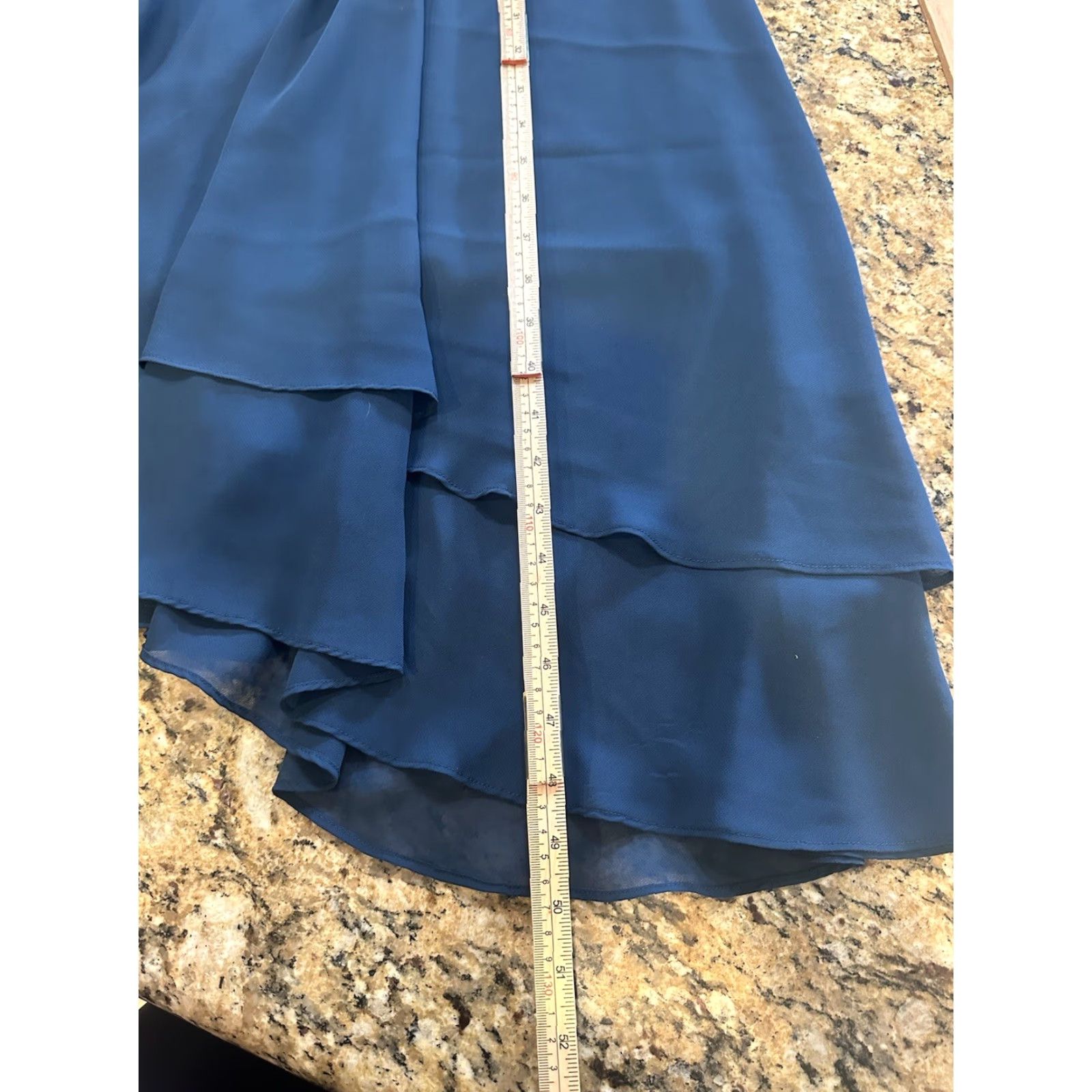 Vintage Ignite Evenings Jacket Dress Sequin Shoulder Scoop Neck Tiered 2-Piece Midi Dress sz 14 Blue Womens Size XL / US 12-14 / IT 48-50 - 7 Thumbnail