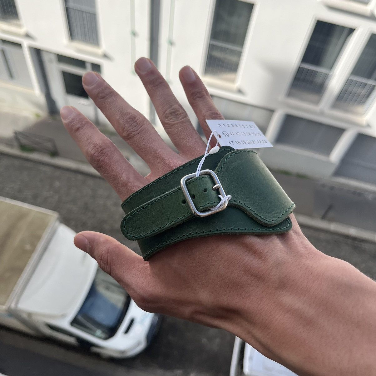 Maison Margiela AW2002 Leather Bracelet Size ONE SIZE - 2 Thumbnail