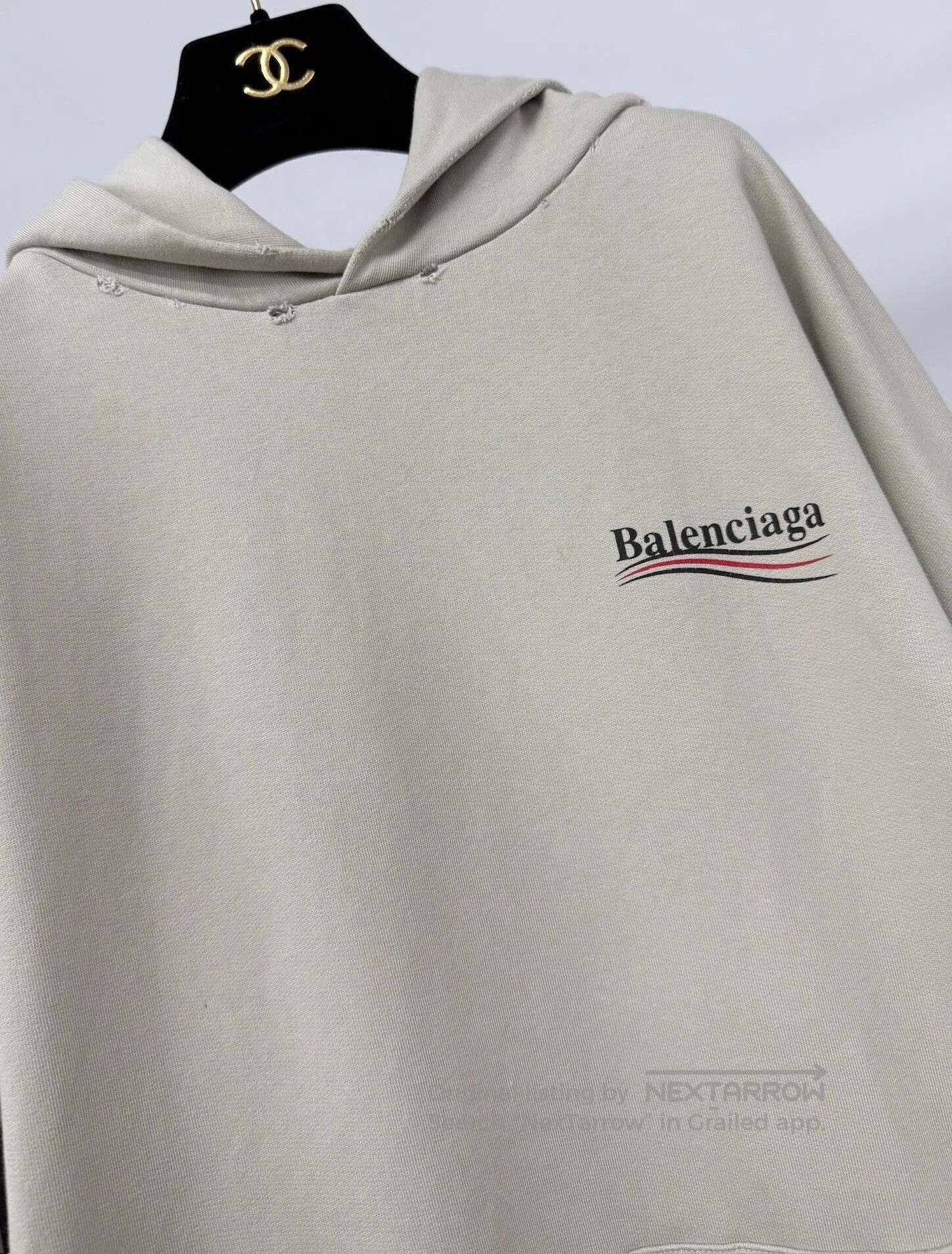 Balenciaga Balenciaga Coke Embroidery Print Hoodie. Size XXS / US 00 / IT 34 - 3 Thumbnail