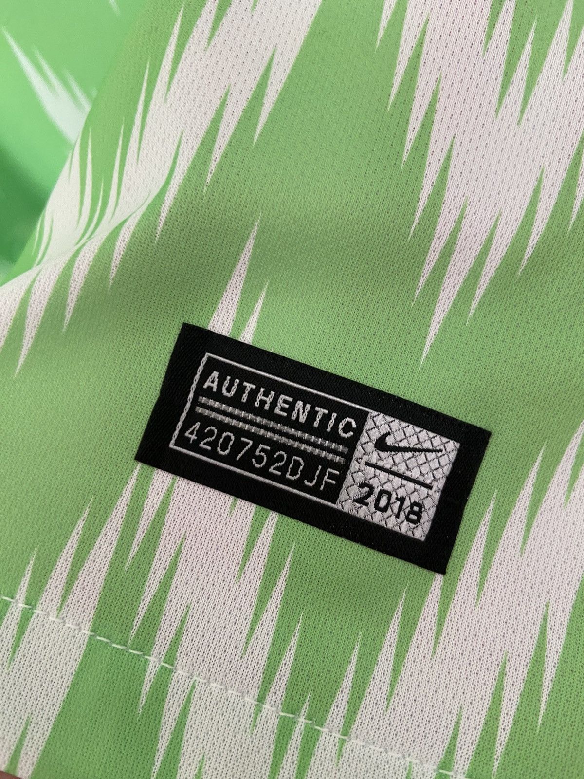 Nike Nike Nigeria 2018 World cup Size US XL / EU 56 / 4 - 5 Thumbnail