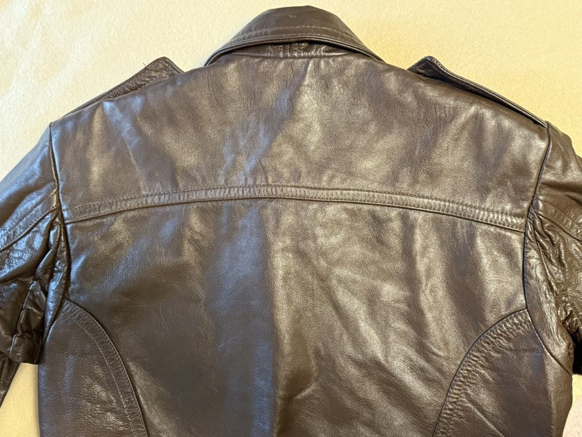 Harley Davidson Harley Davidson AMC Cavalier Leather Trucker/Moto Jacket 36 Size US XXS / EU 40 - 22 Thumbnail