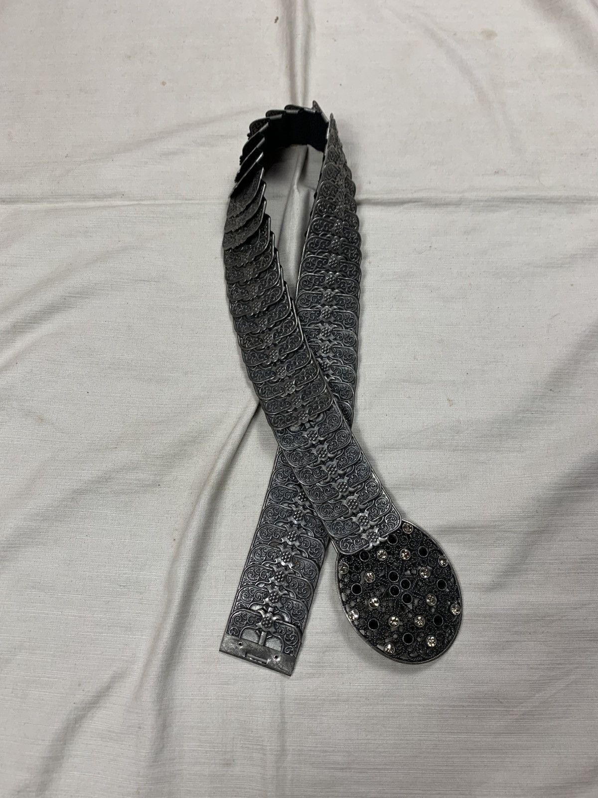 If Six Was Nine Silver metal kmrii styled belt Size ONE SIZE - 1 Thumbnail